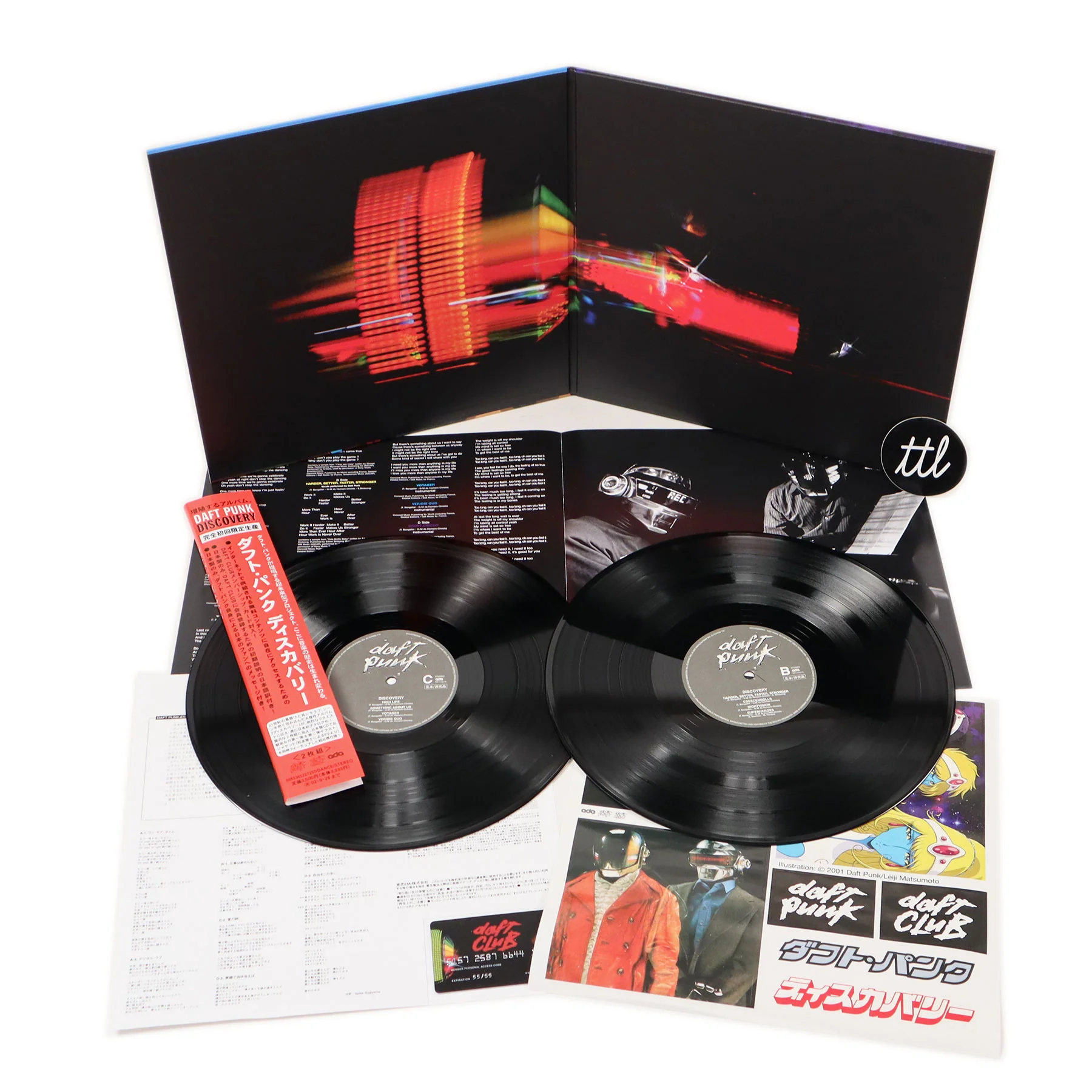 Daft Punk: Discovery - Interstella 5555 Edition Vinyl 2LP - Image 2