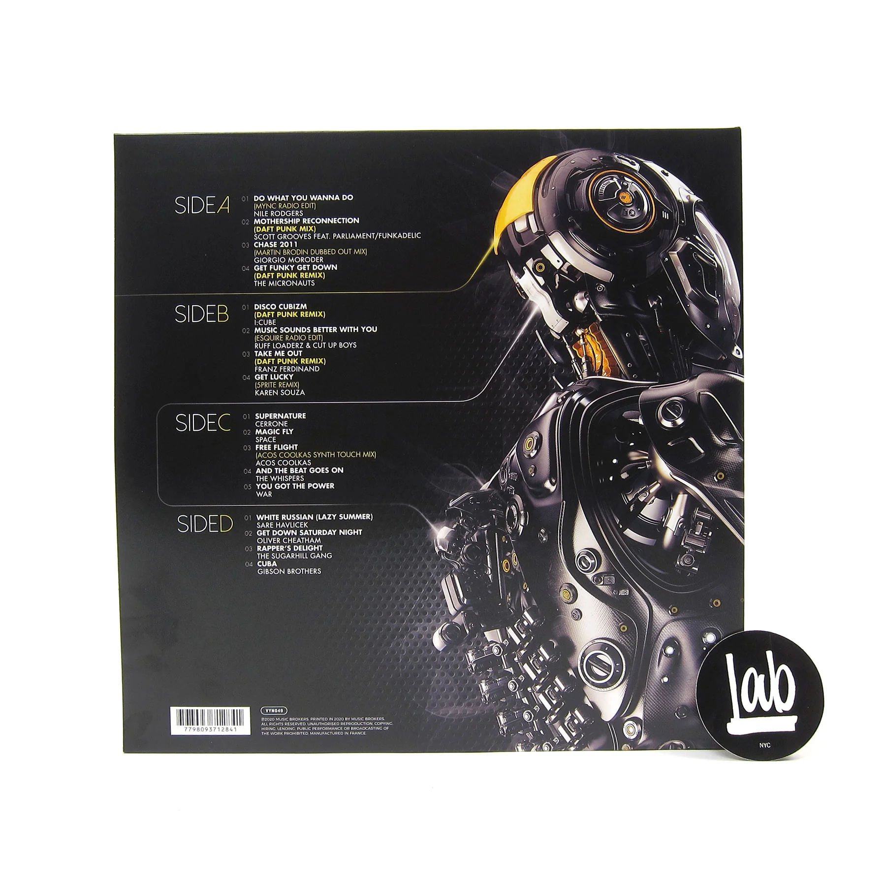 Daft Punk: The Many Faces Of Daft Punk (Colored Vinyl) Vinyl 2LP - Image 3