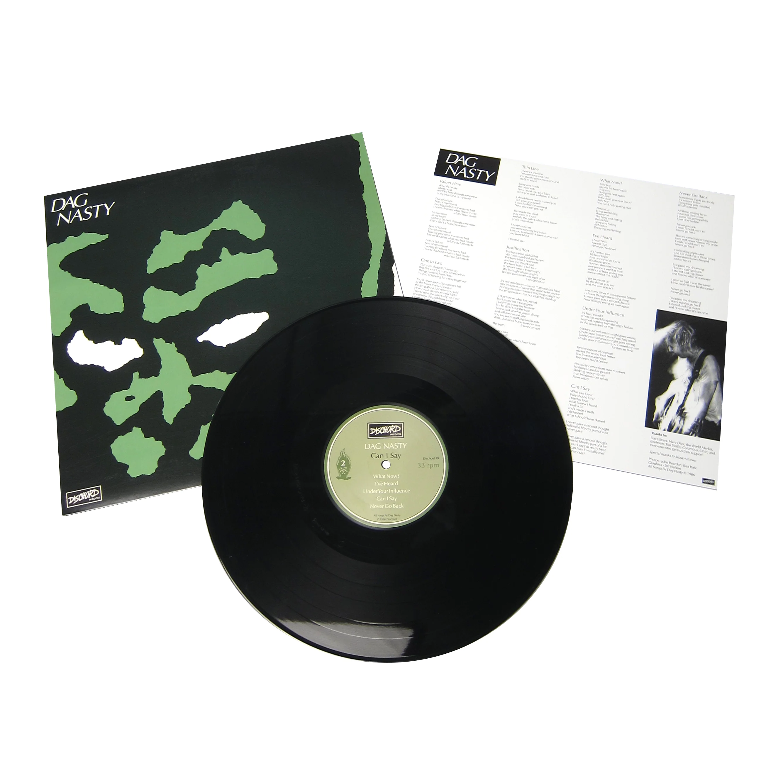Dag Nasty: Can I Say Vinyl LP - Image 2
