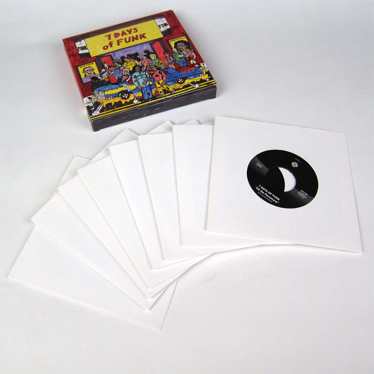 Dam Funk & Snoopzilla: 7 Days Of Funk 7" Boxset - Image 2