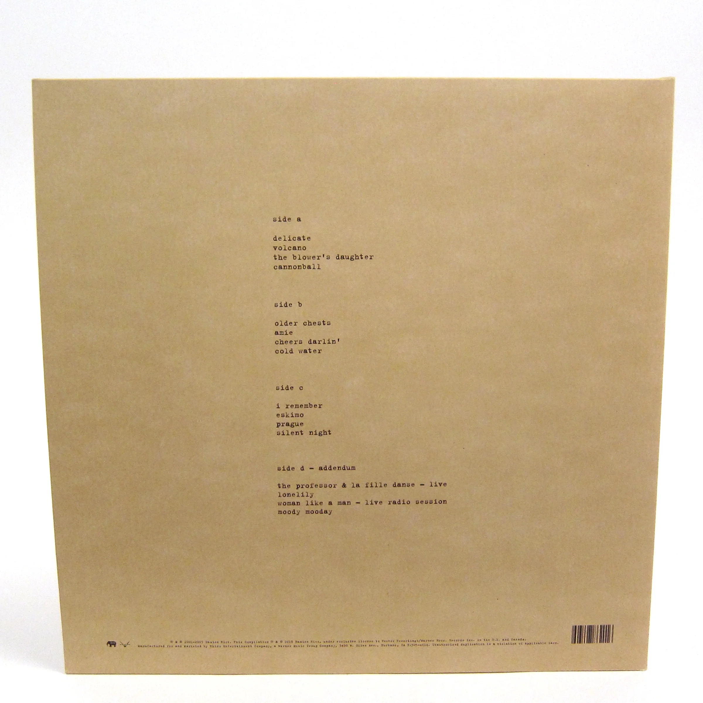 Damien Rice: O (180g) Vinyl 2LP - Image 3