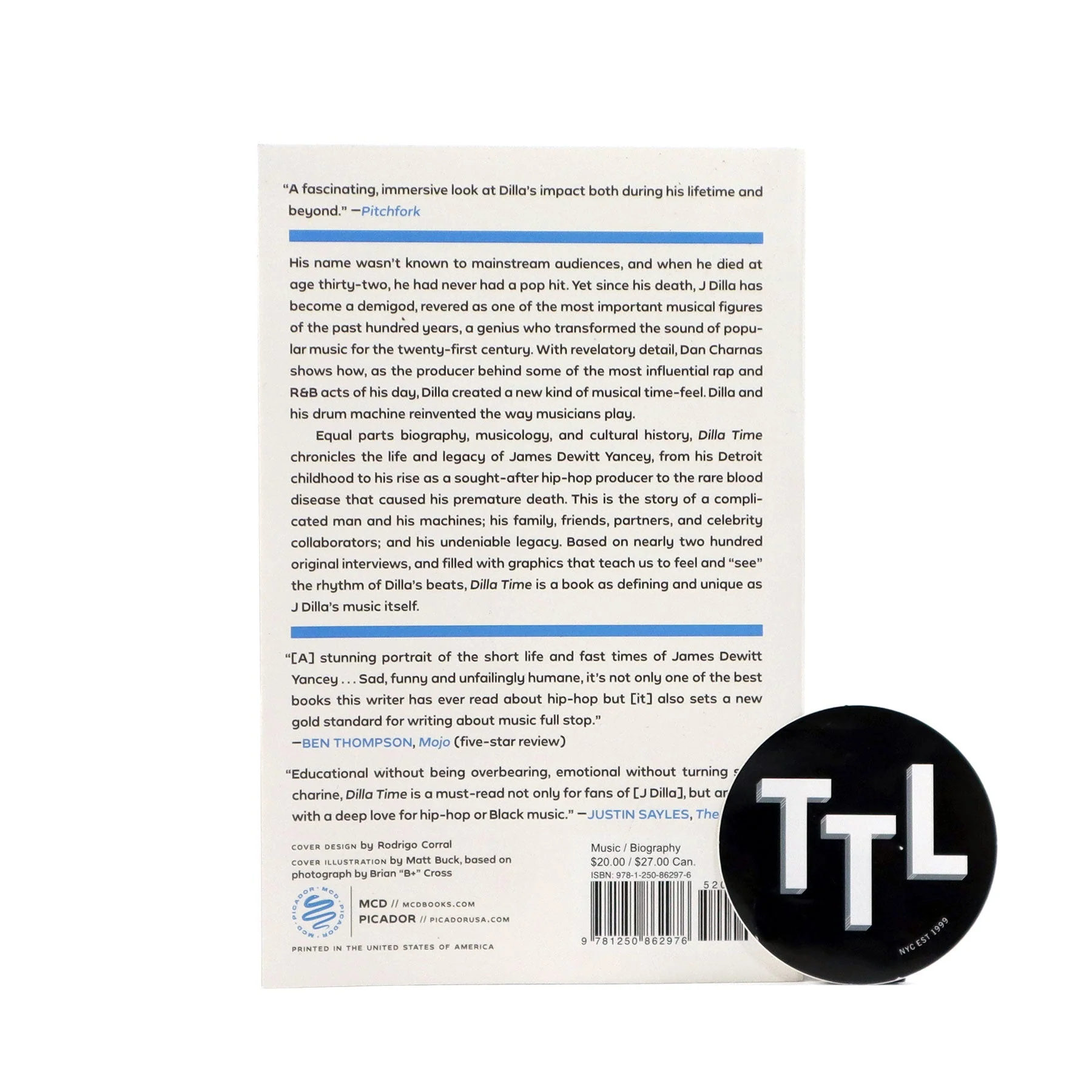 Dan Charnas: Dilla Time - The Life And Afterlife Of J Dilla Book (Paperback) - Image 3
