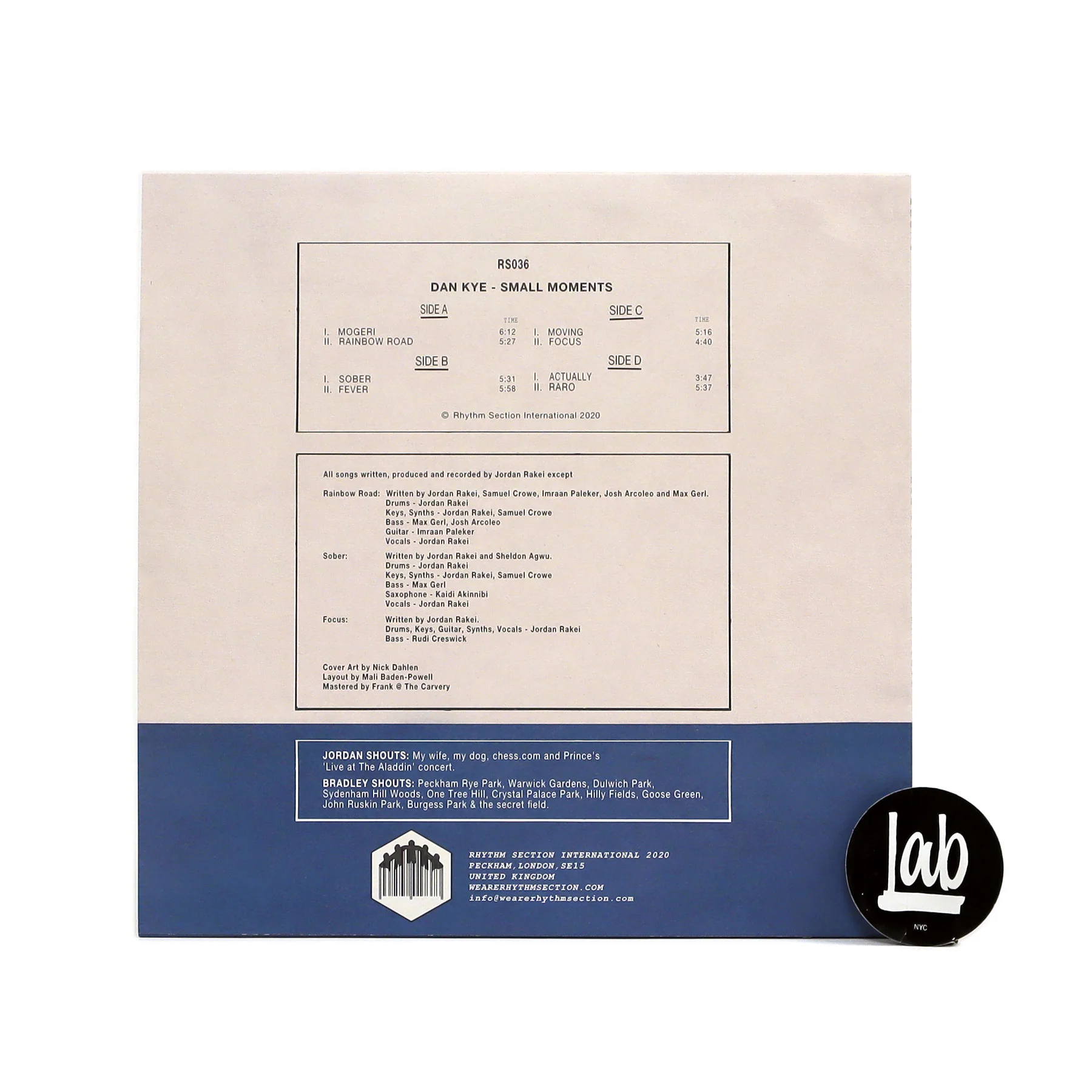 Dan Kye: Small Moments Vinyl 2LP - Image 3