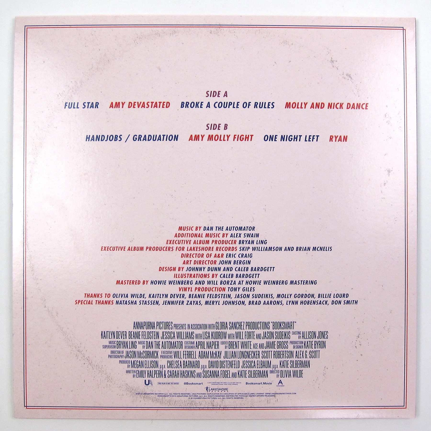 Dan The Automator: Booksmart Soundtrack (Colored Vinyl) Vinyl LP - Image 2