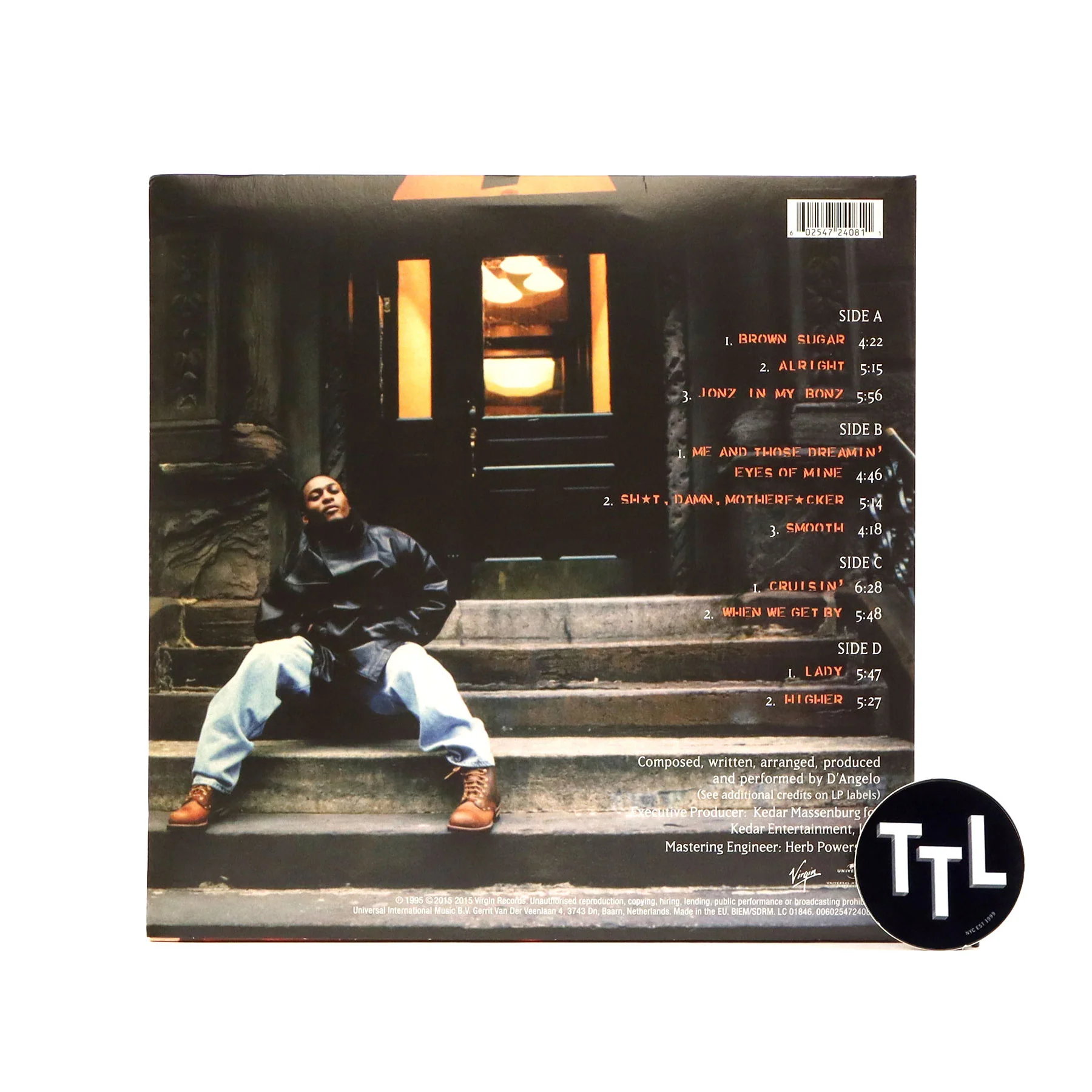 D'Angelo: Brown Sugar Vinyl 2LP - LIMIT 1 PER CUSTOMER - Image 3