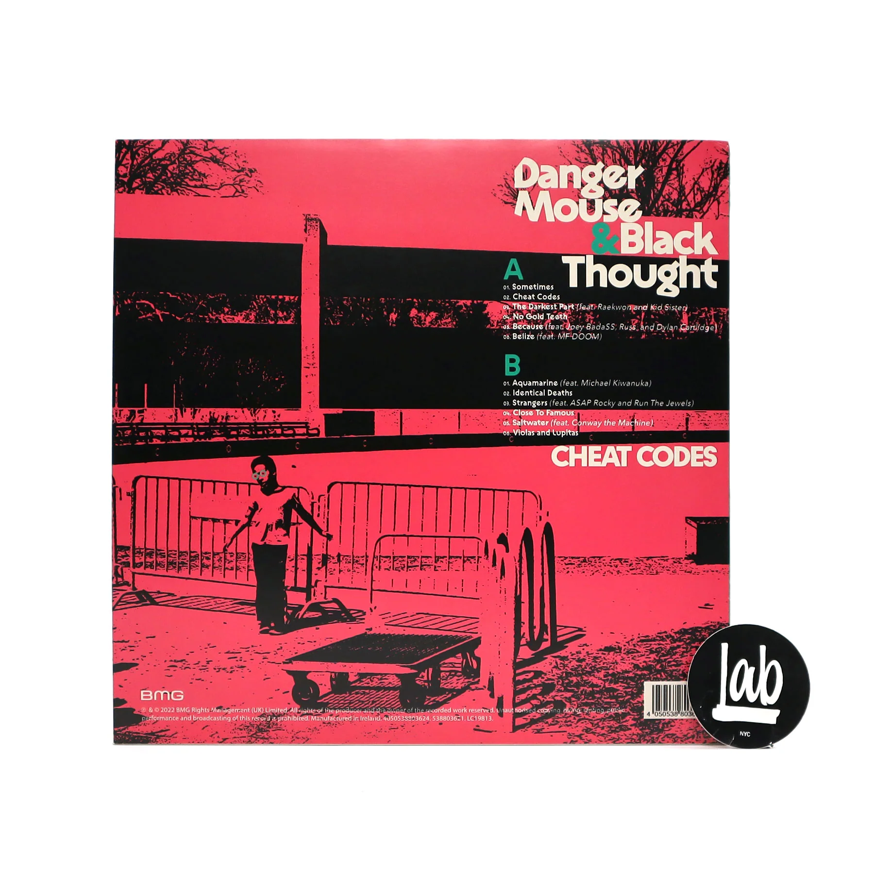 Danger Mouse & Black Thought: Cheat Codes (Indie Exclusive Colored Vinyl) Vinyl LP - Image 4