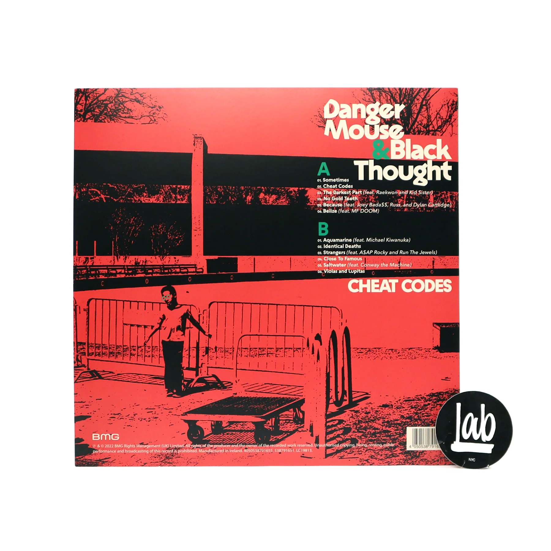 Danger Mouse & Black Thought: Cheat Codes Vinyl LP - Image 3
