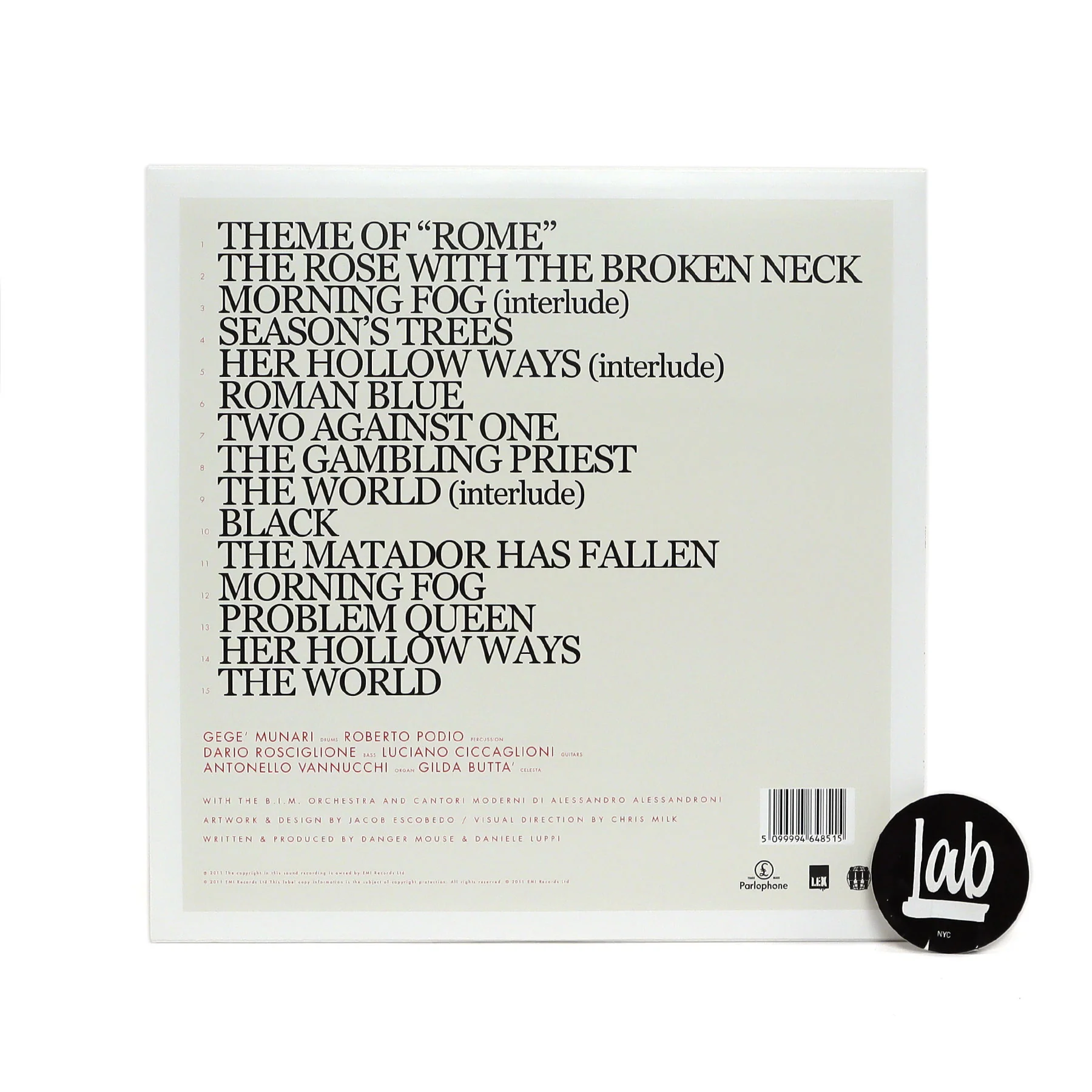 Danger Mouse & Daniele Luppi: Rome (Jack White, Norah Jones) Vinyl LP - Image 3