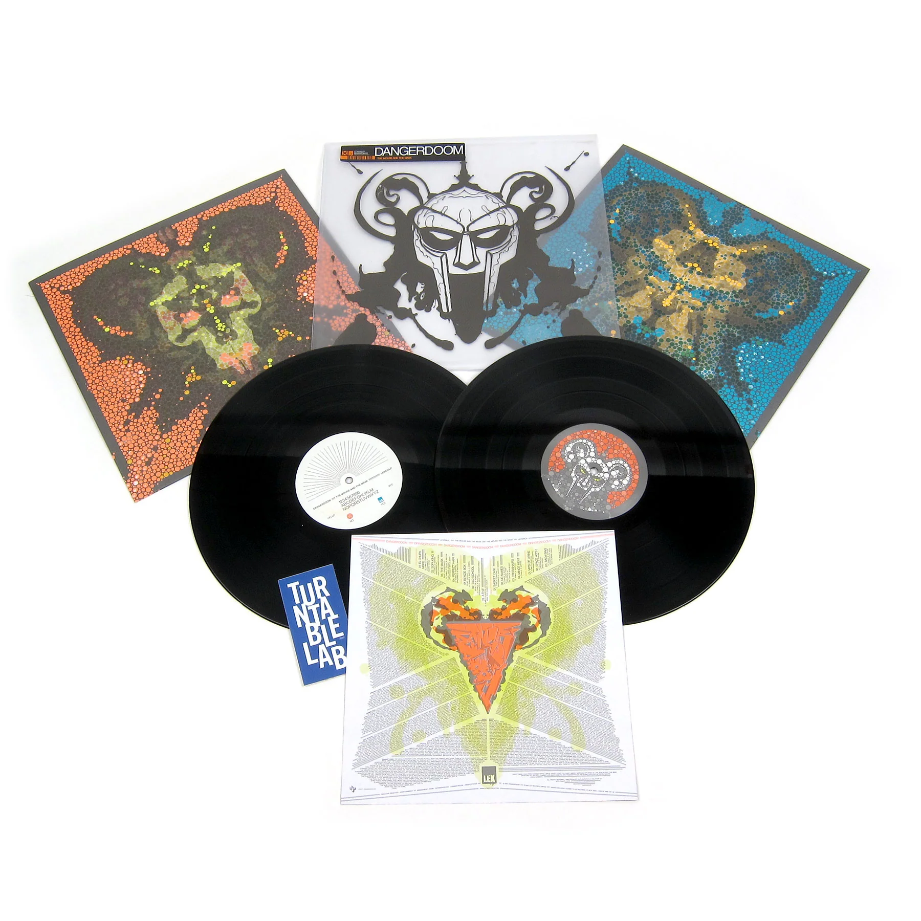 Dangerdoom: The Mouse & The Mask (MF Doom, Dangermouse) Vinyl 2LP - Image 2