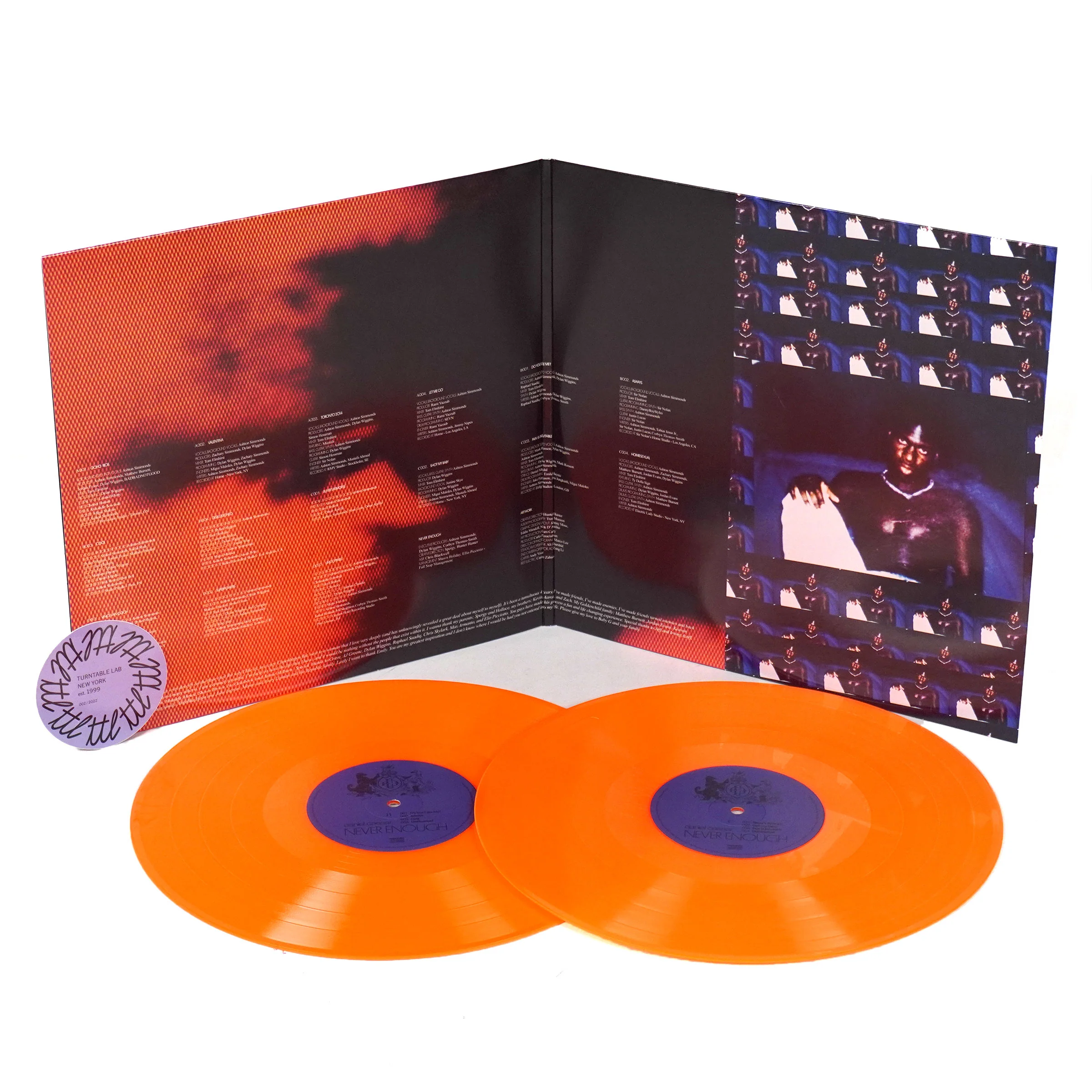 Daniel Caesar: Never Enough (Colored Vinyl) Vinyl 2LP - Image 2