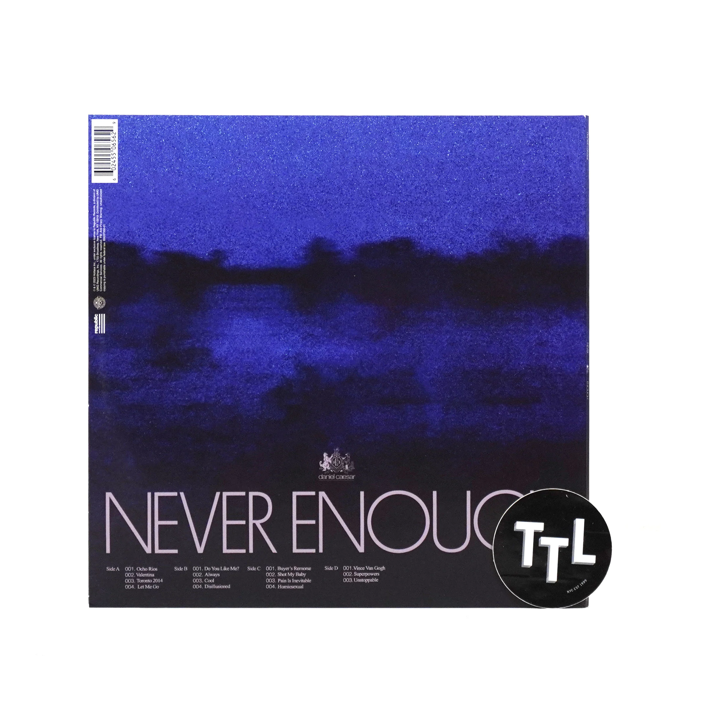 Daniel Caesar: Never Enough (Colored Vinyl) Vinyl 2LP - Image 3