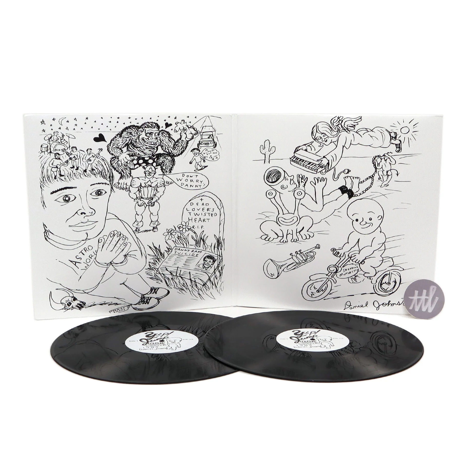 Daniel Johnston: Yip Jump Music Vinyl 2LP - Image 2