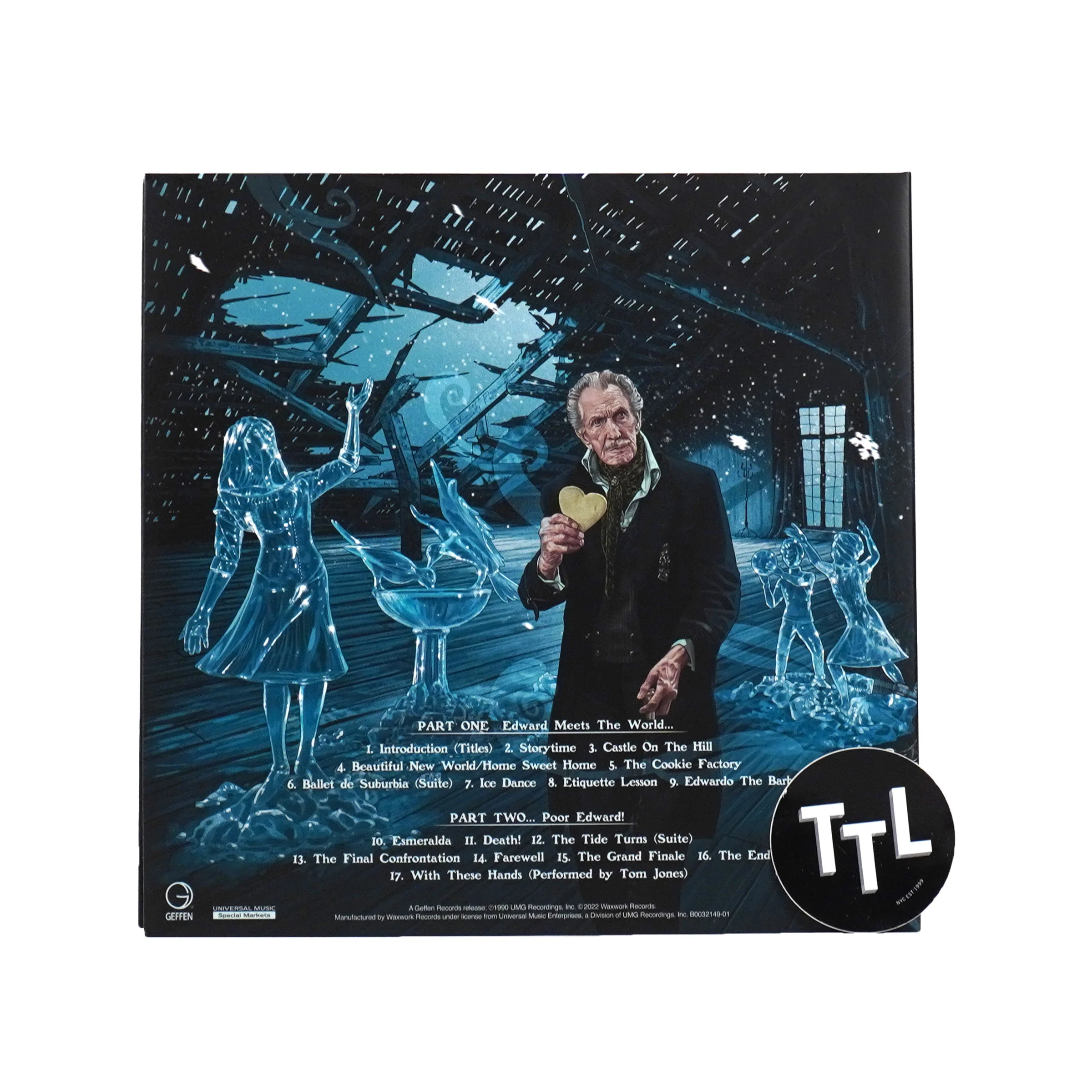 Danny Elfman: Edward Scissorhands Soundtrack - 30th Anniversary Edition (180g, Snow Dance Colored Vinyl) Vinyl LP - Image 3