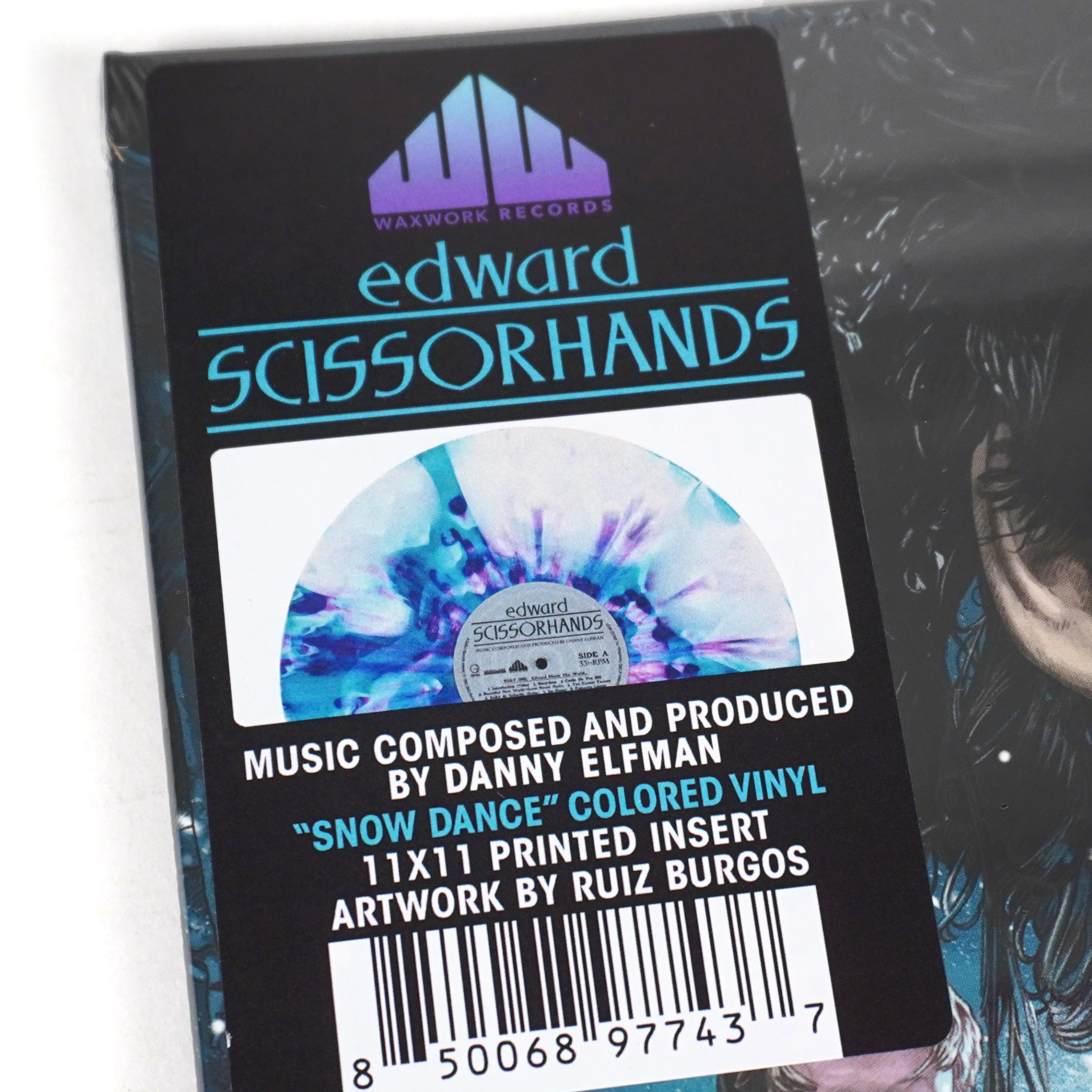 Danny Elfman: Edward Scissorhands Soundtrack - 30th Anniversary Edition (180g, Snow Dance Colored Vinyl) Vinyl LP - Image 4