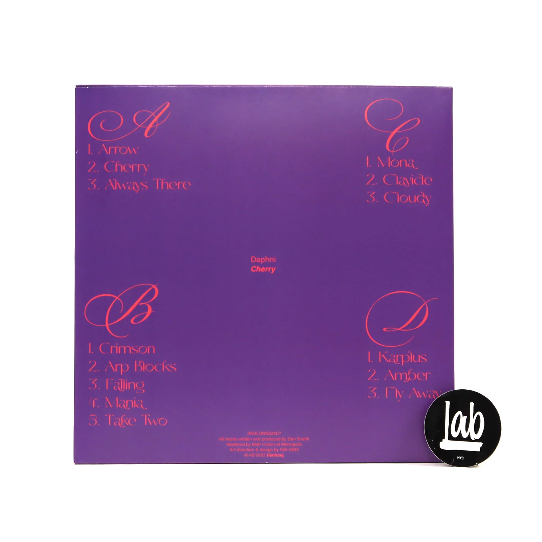Daphni: Cherry Vinyl 2LP - Image 3