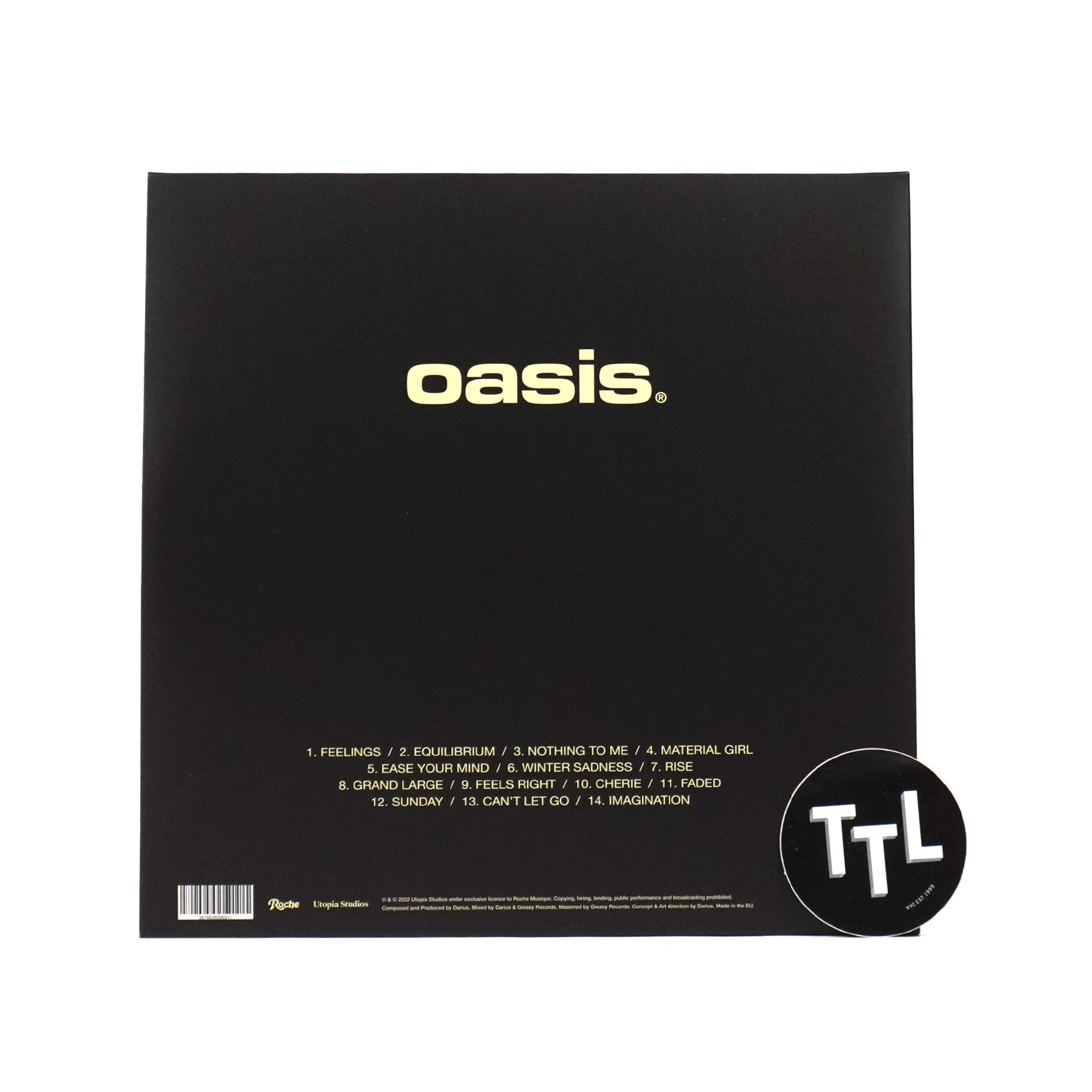 Darius: Oasis Vinyl 2LP - Image 3