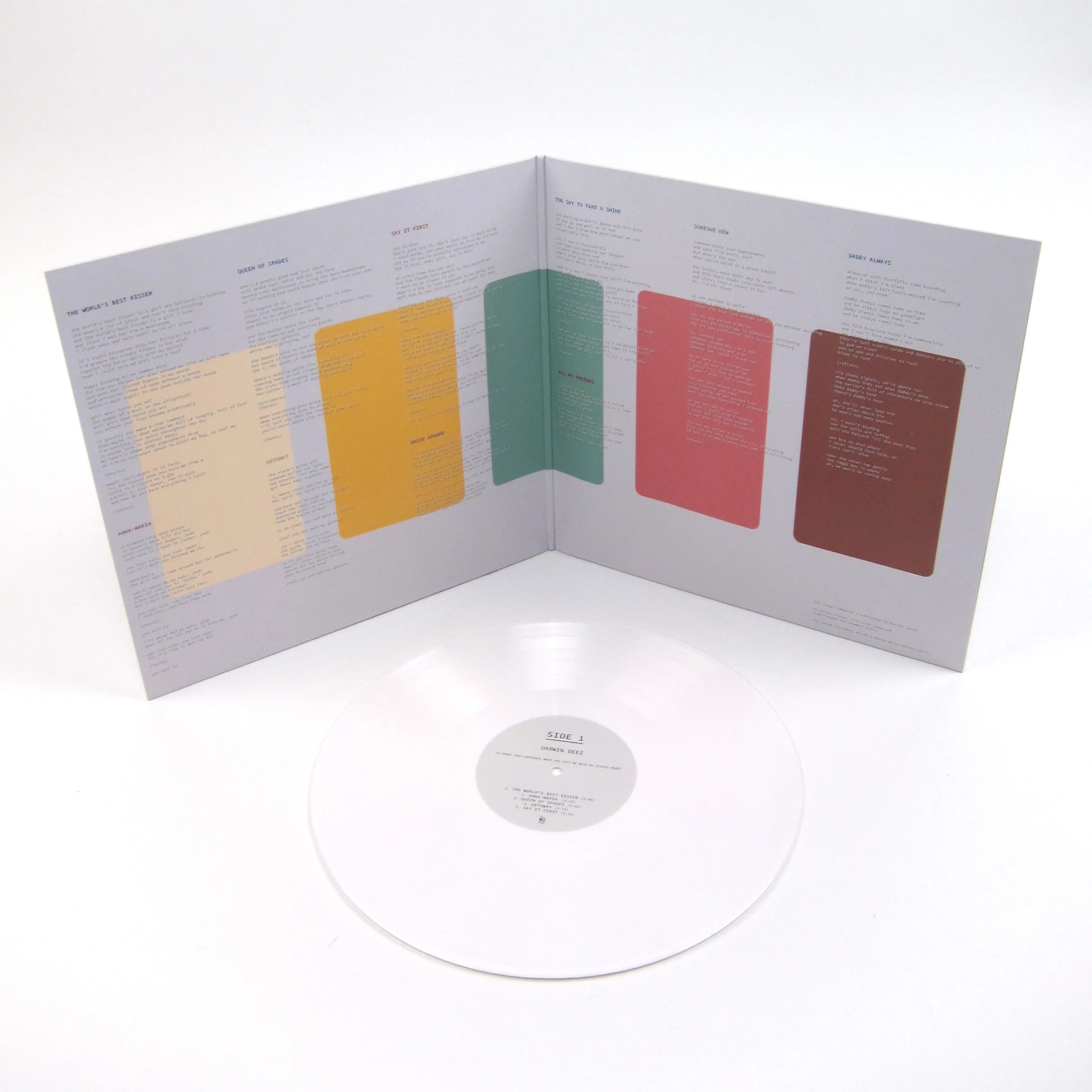 Darwin Deez: 10 Songs That Happened When You Left Me With My Stupid Heart (Indie Exclusive Colored Vinyl) Vinyl LP - Image 2