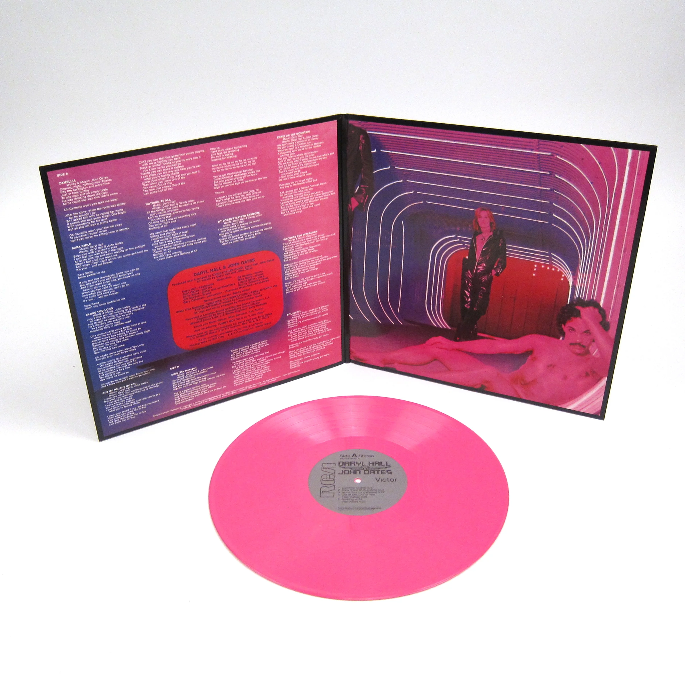 Daryl Hall & John Oates: Daryl Hall & John Oates (Pink Colored Vinyl) Vinyl LP - Image 2