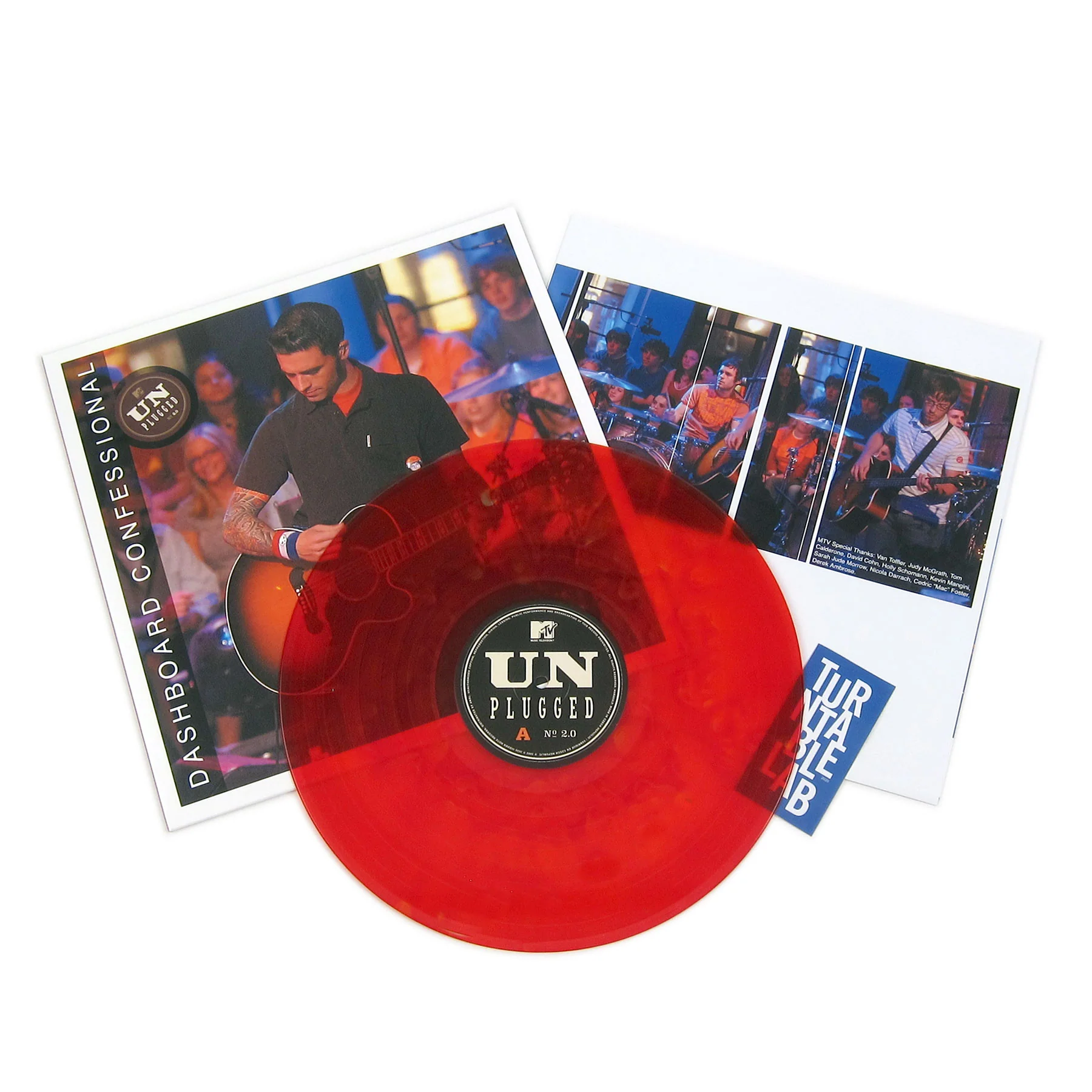 Dashboard Confessional: MTV Unplugged 2.0 (Indie Exclusive Colored Vinyl) Vinyl LP - Image 2