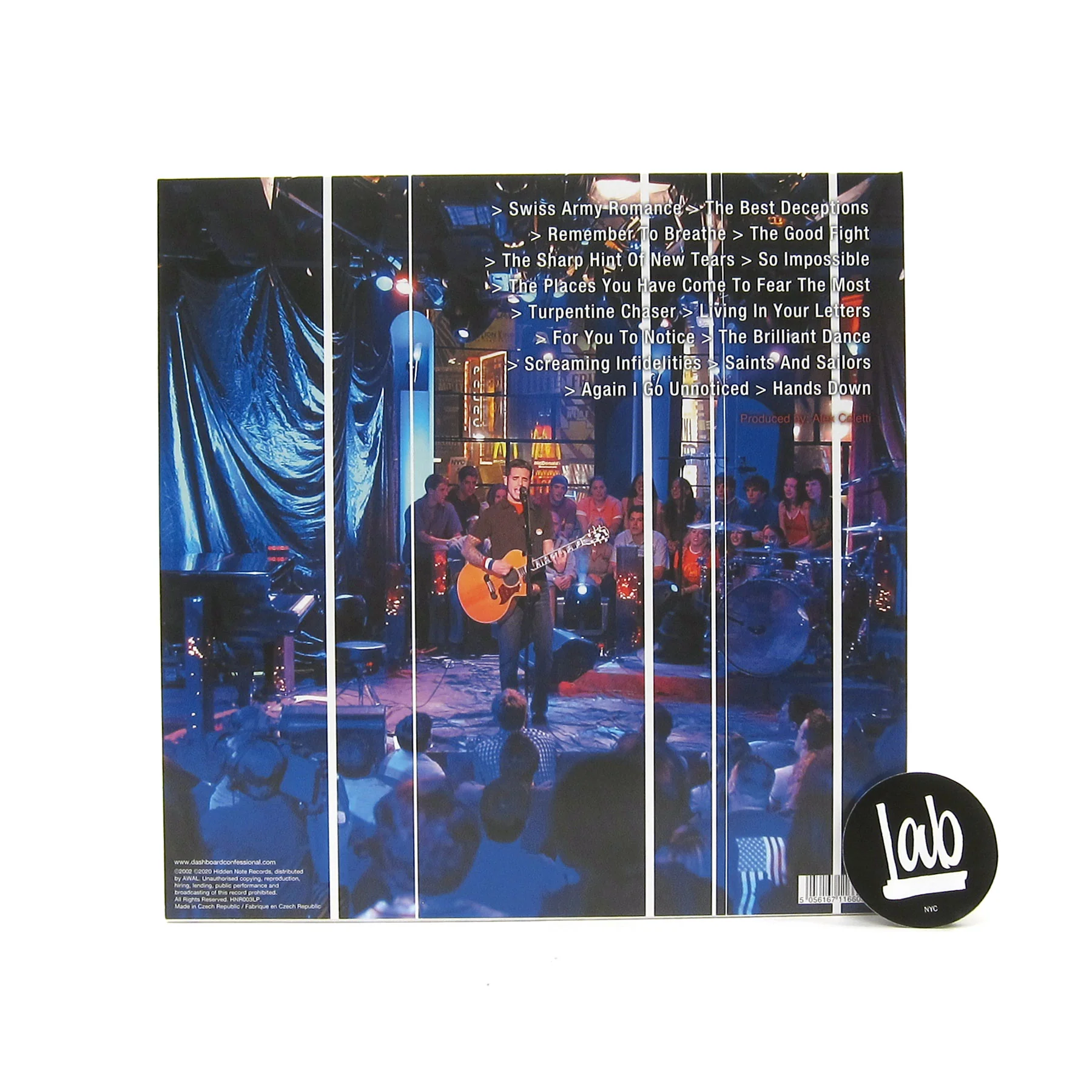 Dashboard Confessional: MTV Unplugged 2.0 (Indie Exclusive Colored Vinyl) Vinyl LP - Image 3