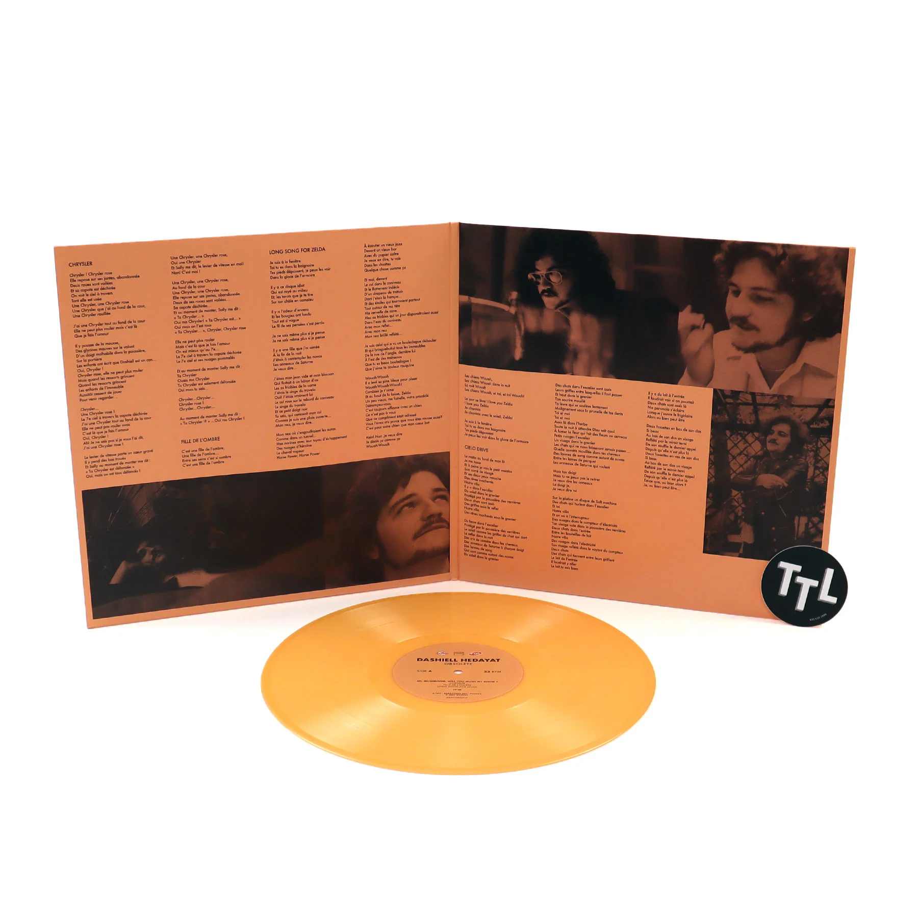 Dashiell Hedayat: Obsolete (Colored Vinyl) Vinyl LP - Image 2