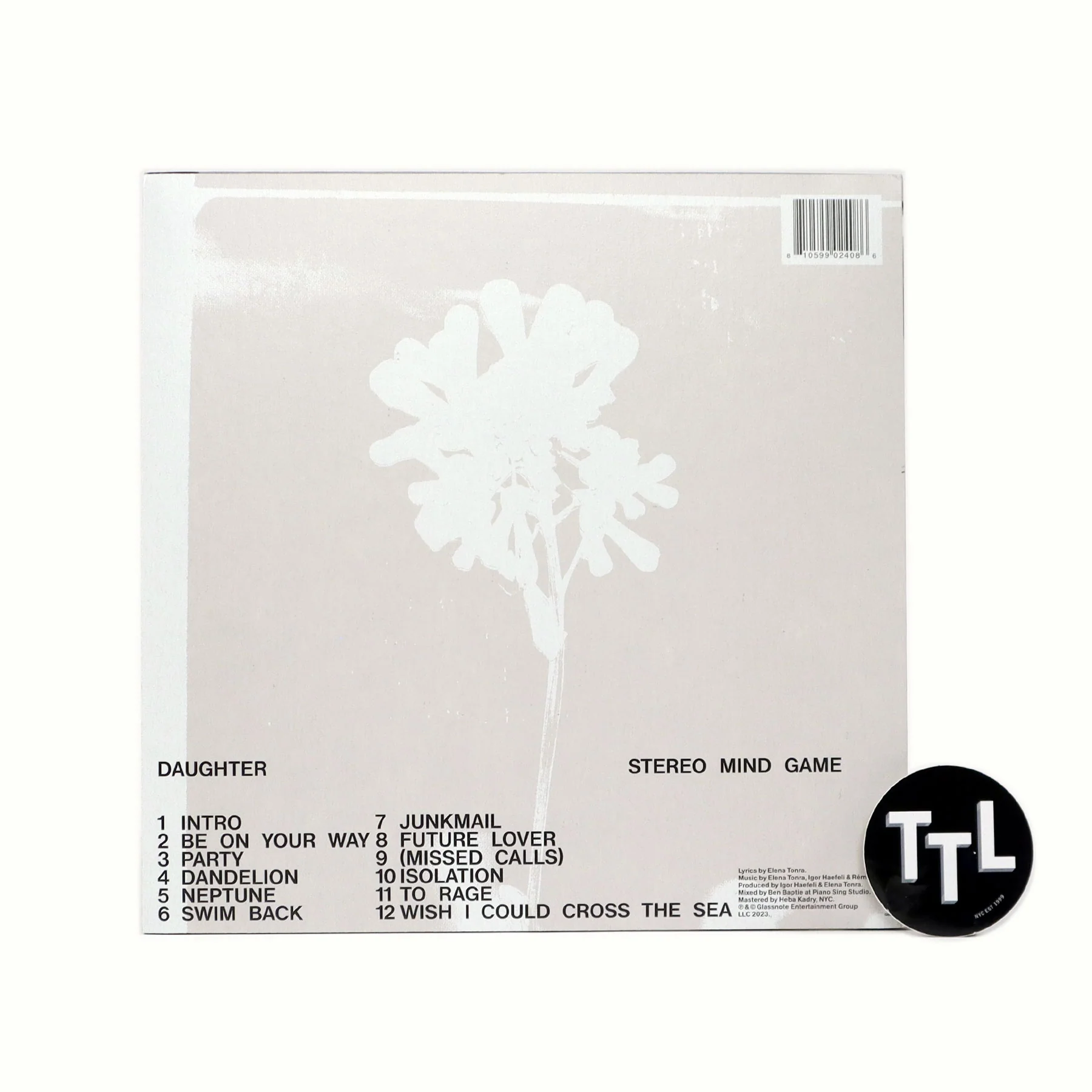Daughter: Stereo Mind Game (Indie Exclusive Colored Vinyl) Vinyl LP - Image 3