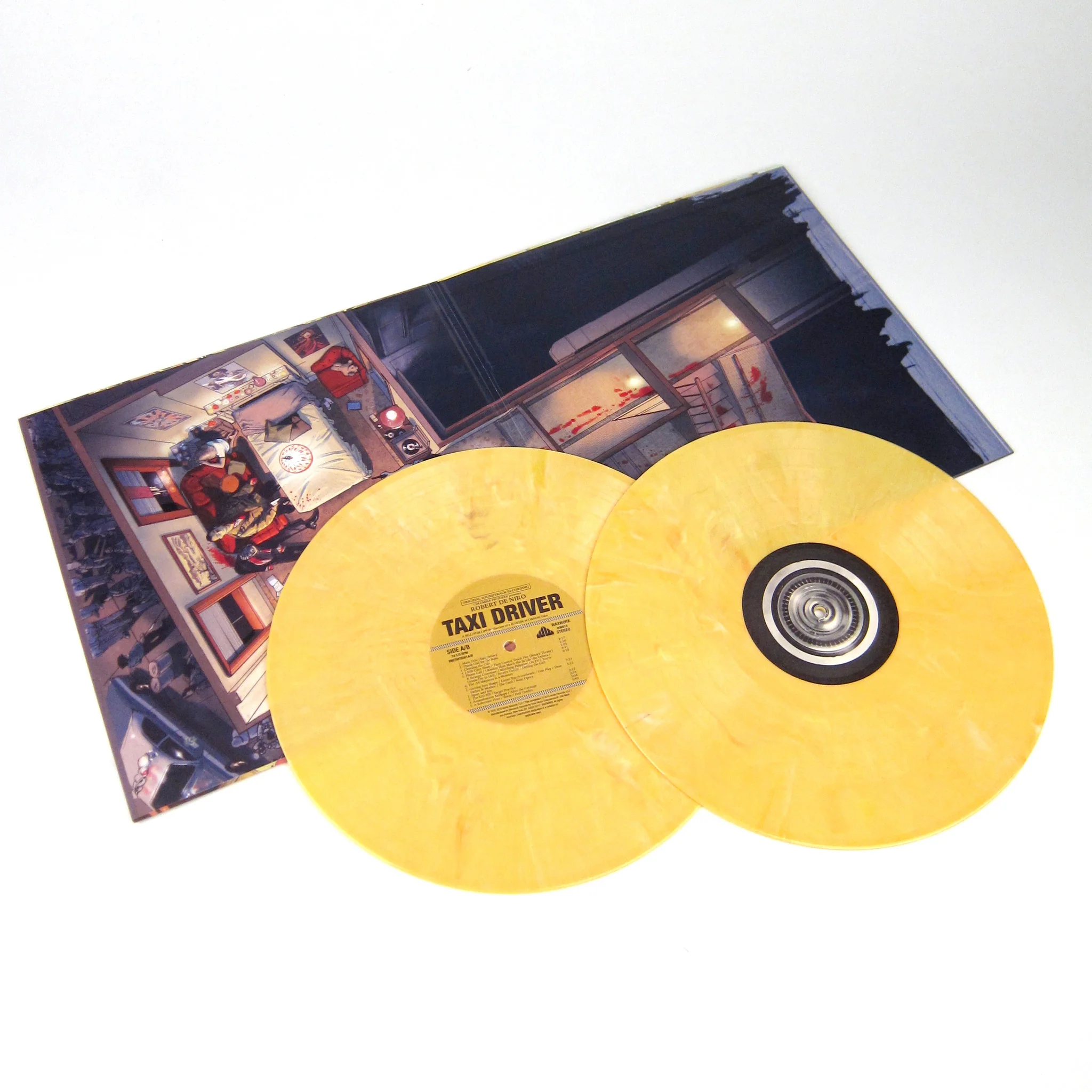 Dave Blume And Bernard Herrmann: Taxi Driver Soundtrack (180g, Colored Vinyl) Vinyl 2LP - Image 2