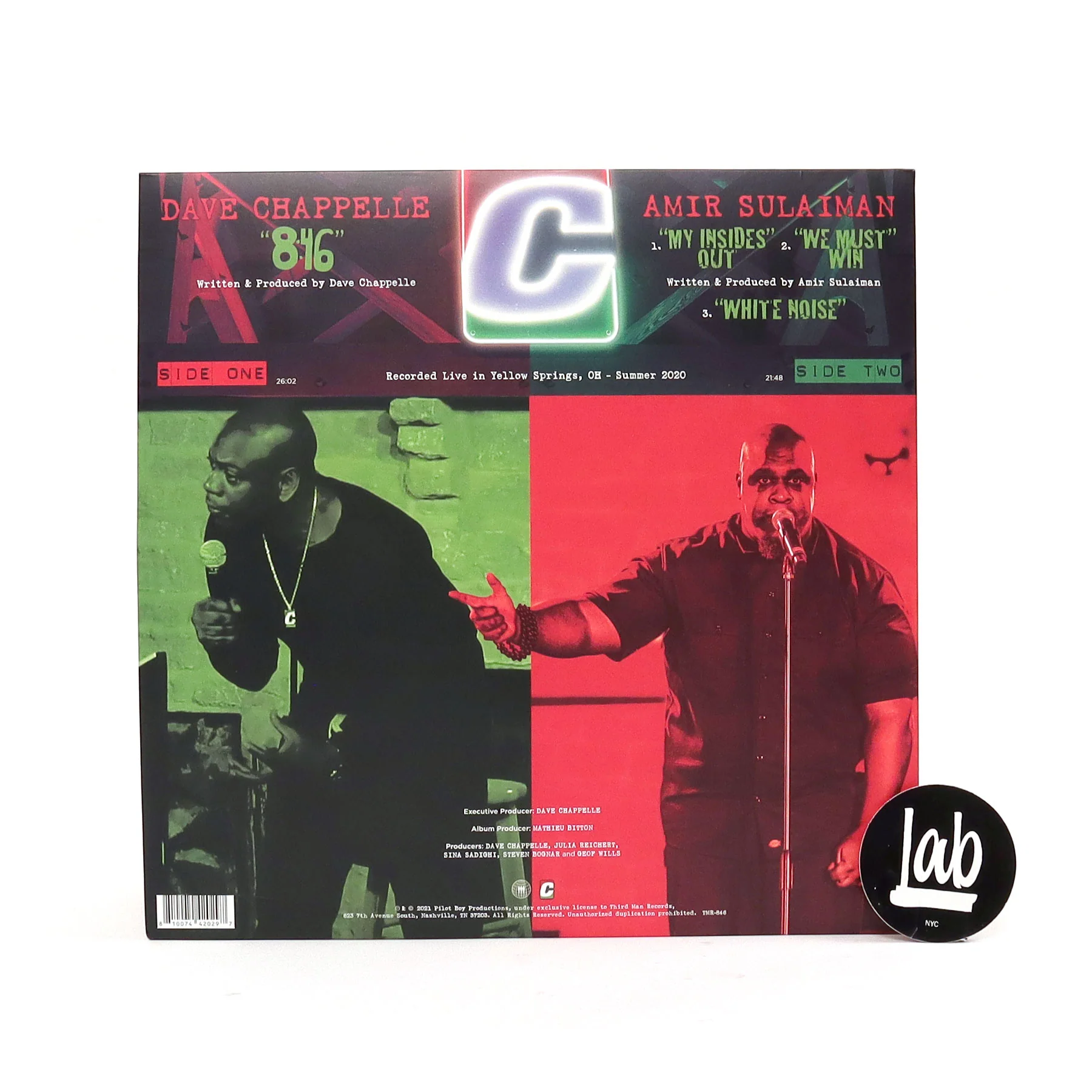 Dave Chappelle: 8:46 Vinyl LP - Image 3