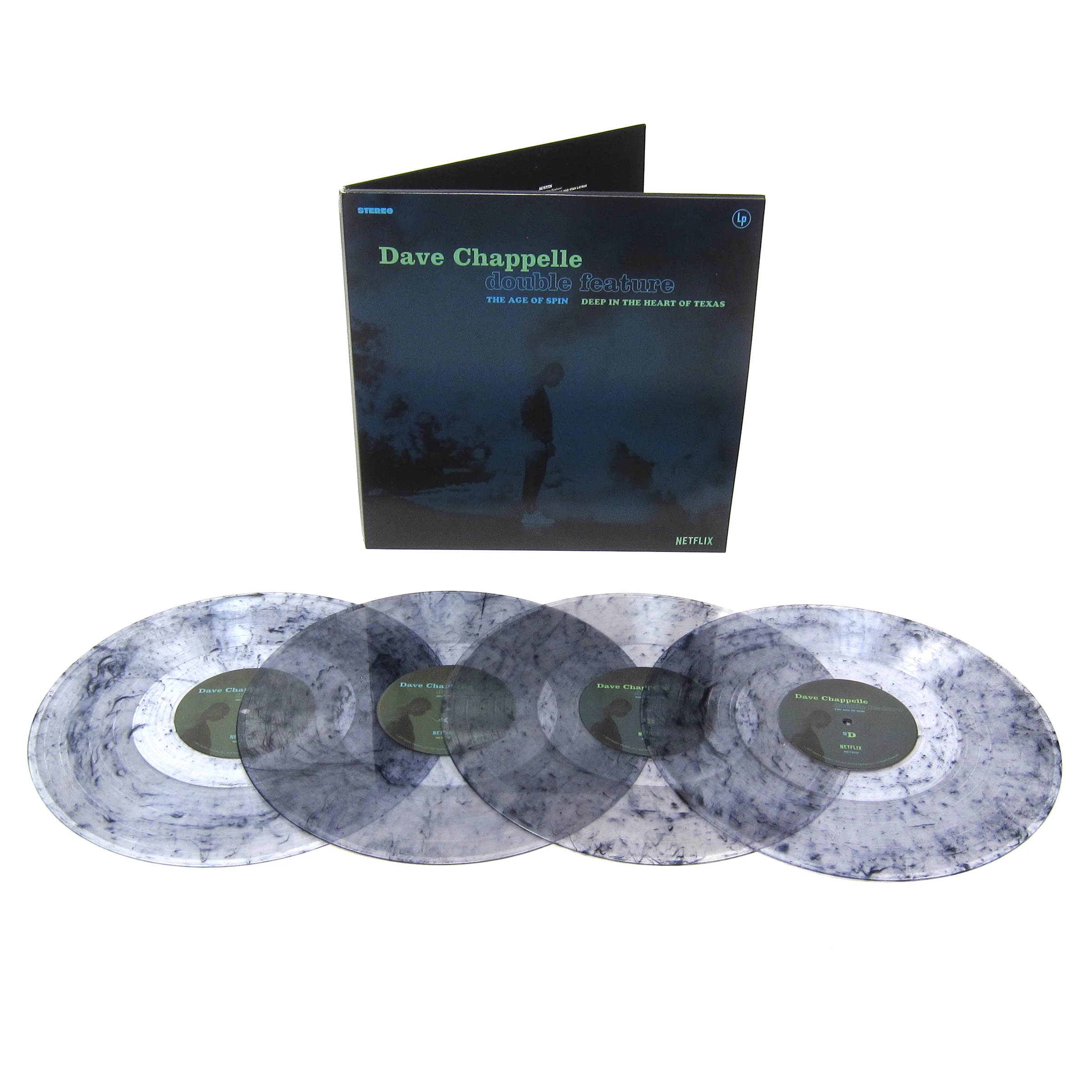 Dave Chappelle: Double Feature - The Age of Spin / Deep In the Heart of Texas (Colored Vinyl) Vinyl 4LP - Image 2