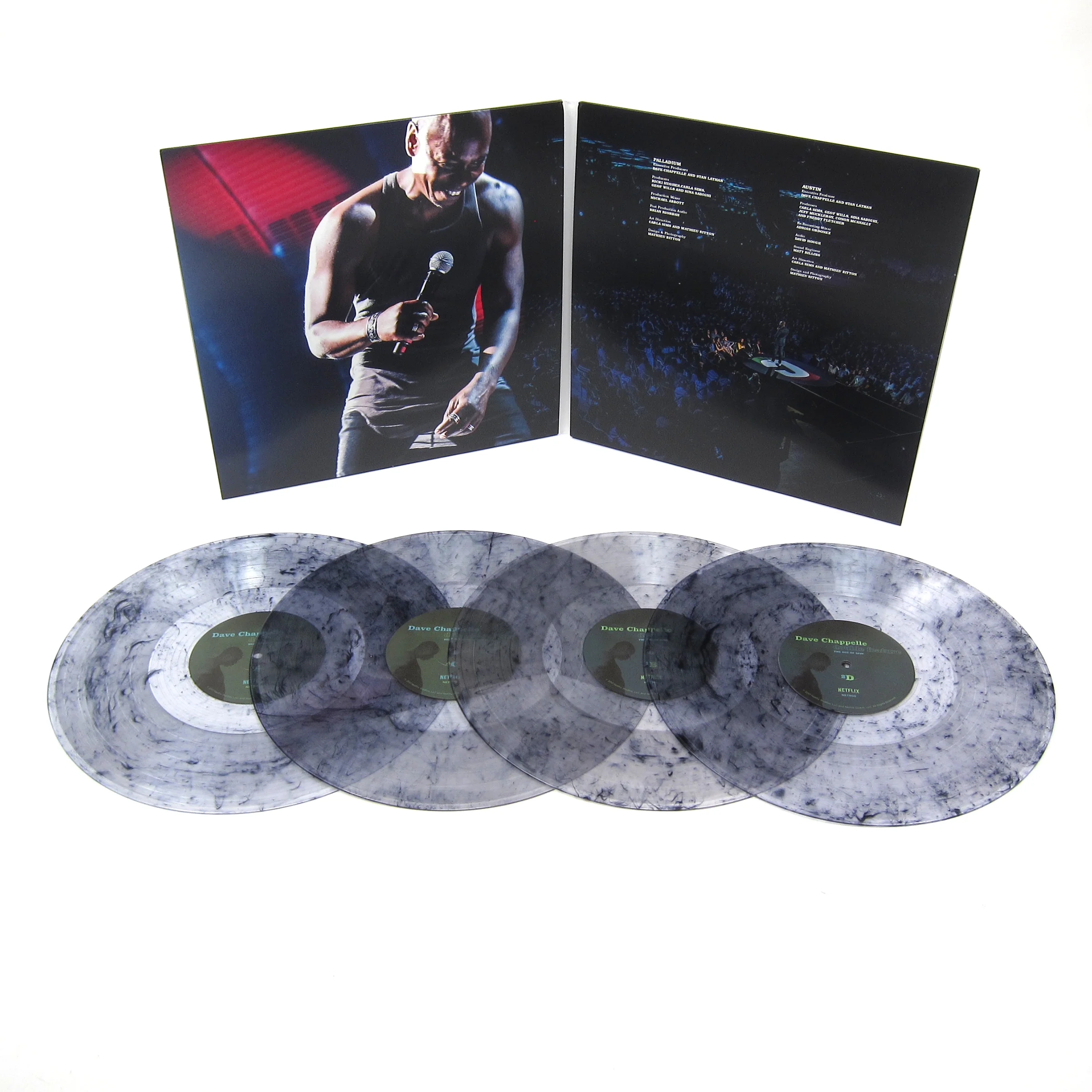 Dave Chappelle: Double Feature - The Age of Spin / Deep In the Heart of Texas (Colored Vinyl) Vinyl 4LP - Image 3