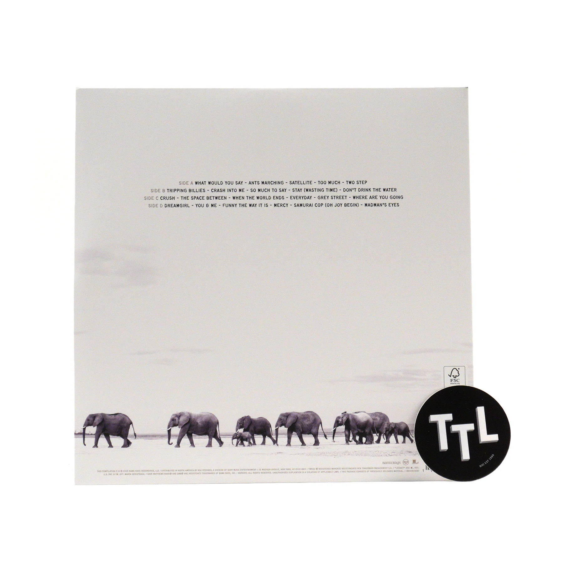 Dave Matthews Band: Where Are You Going - The Singles Vinyl 2LP - Image 3