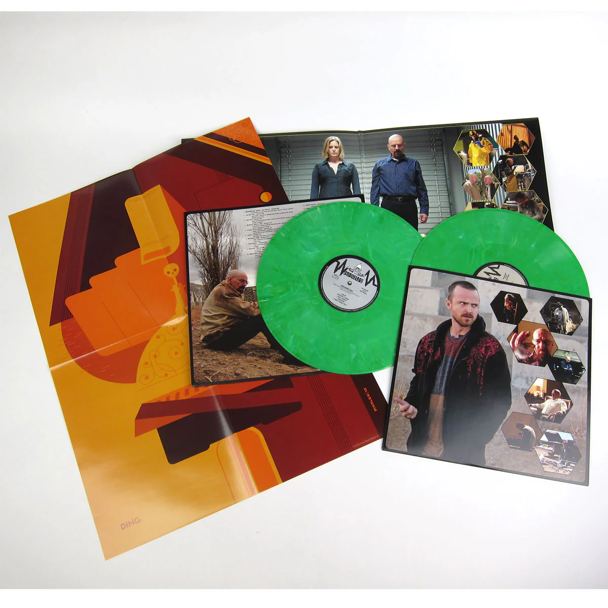 Dave Porter: Breaking Bad OST Vol.2 (Green Vinyl, Free Poster) Vinyl 2LP - Image 2