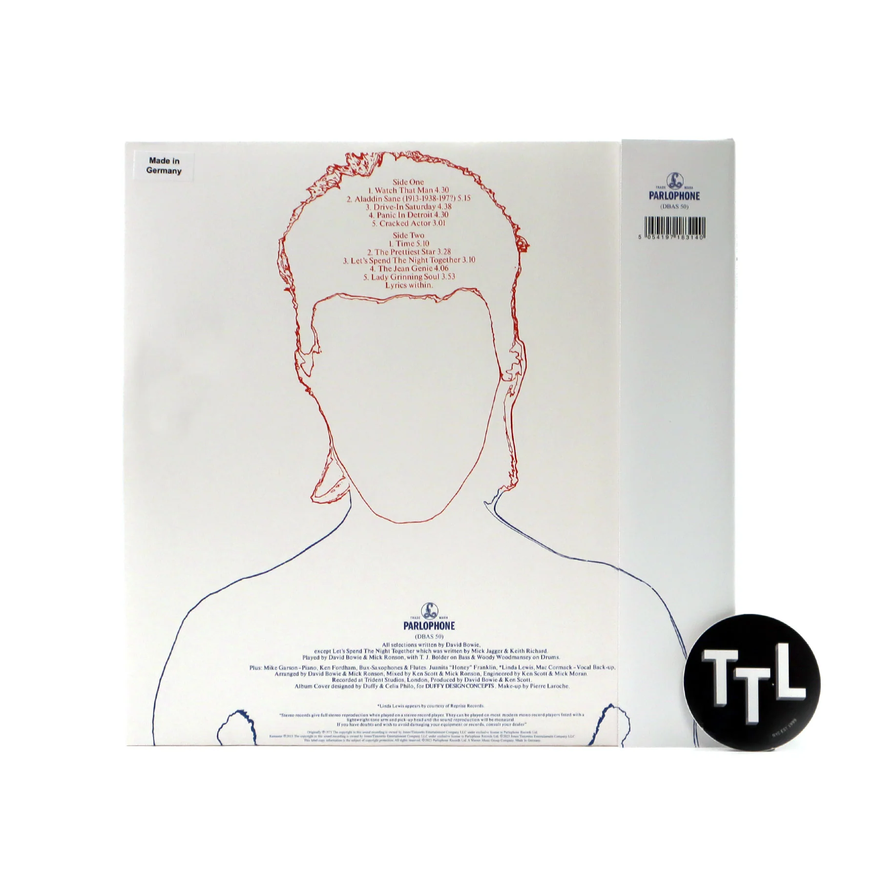 David Bowie: Aladdin Sane (Half-Speed Master) Vinyl LP - Image 3