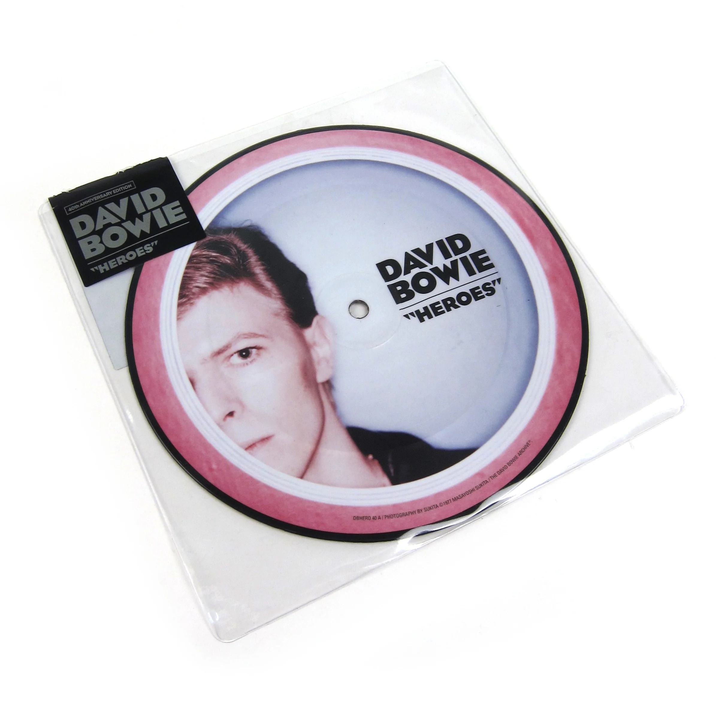 David Bowie: Heroes (Pic Disc) Vinyl 7" - Image 2