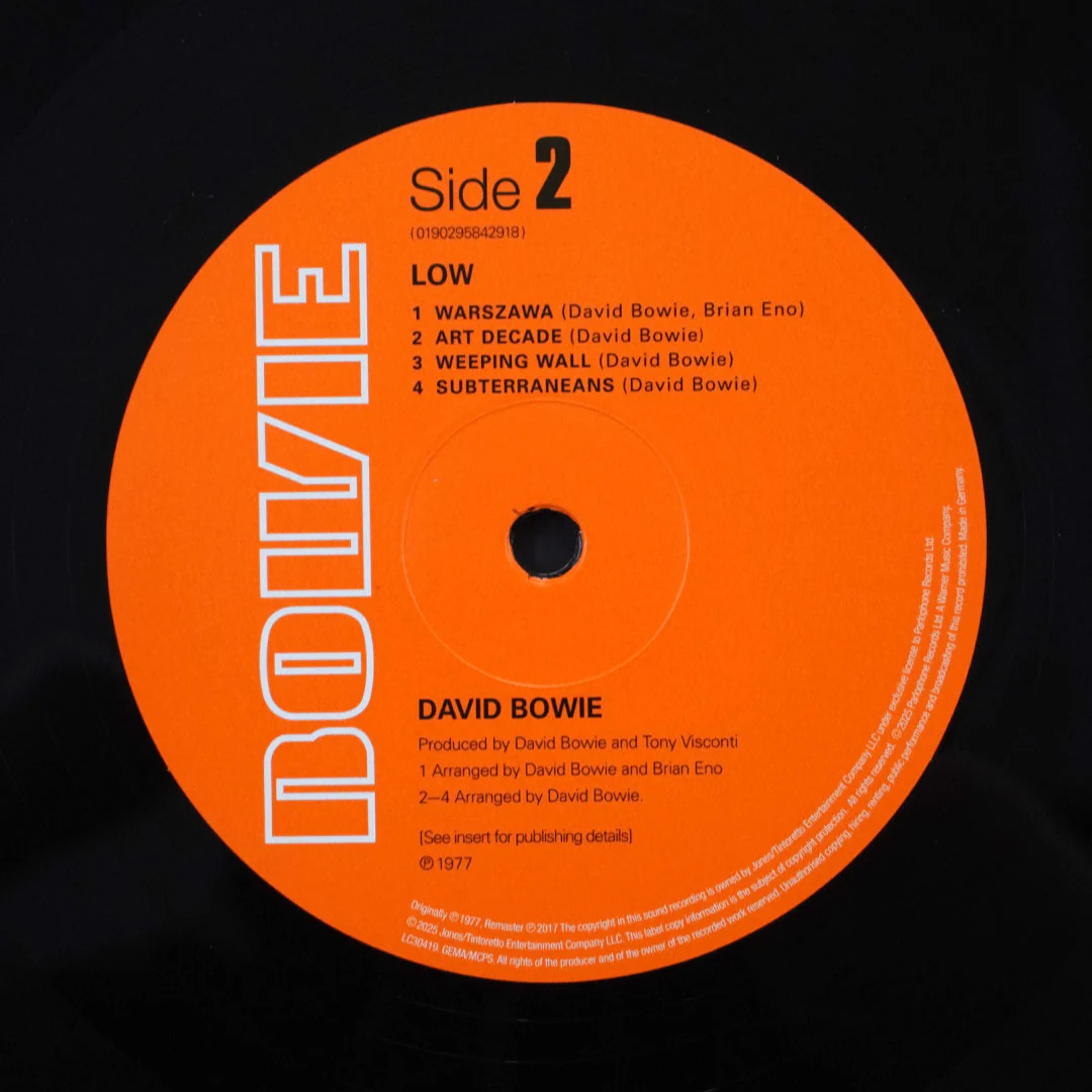 David Bowie: Low (180g) Vinyl LP - Image 2