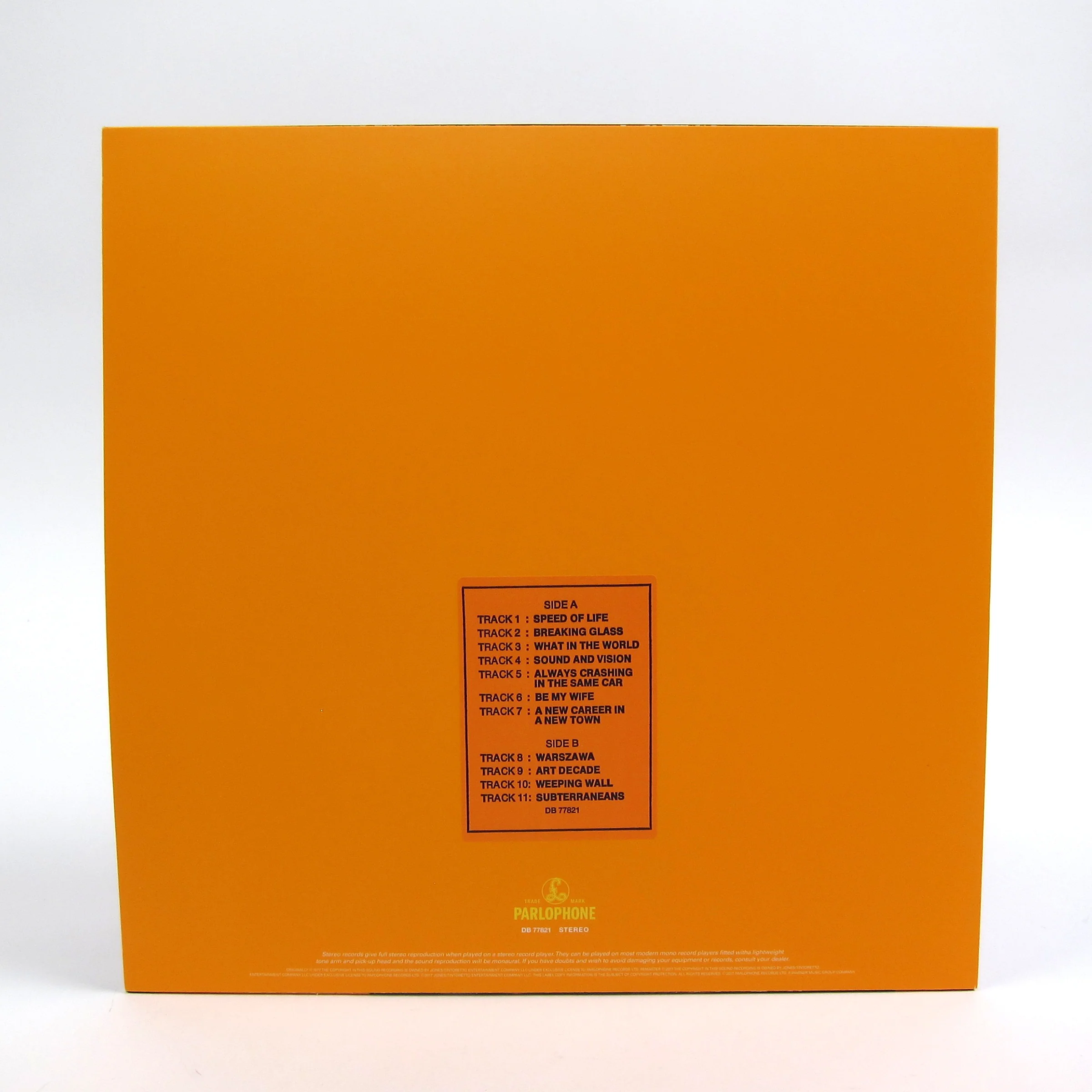 David Bowie: Low (180g) Vinyl LP - Image 4