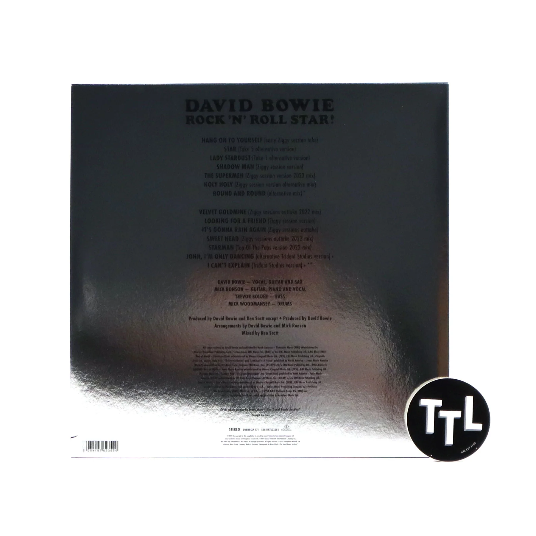 David Bowie: Rock 'N' Roll Star (The Rise and Fall Of Ziggy Stardust Outtakes) Vinyl LP - Image 2