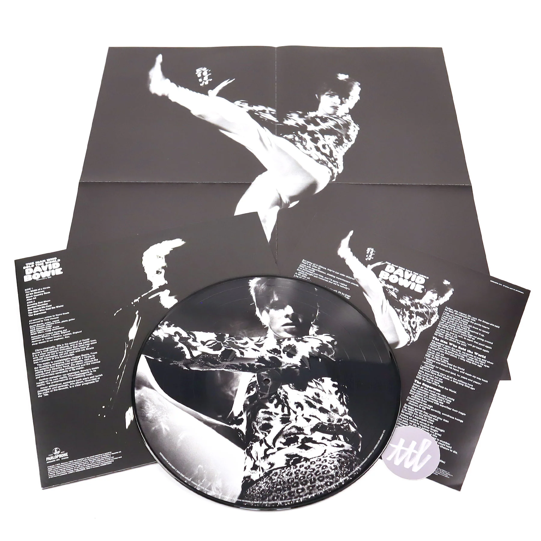David Bowie: The Man Who Sold The World (Pic Disc) Vinyl LP - Image 2
