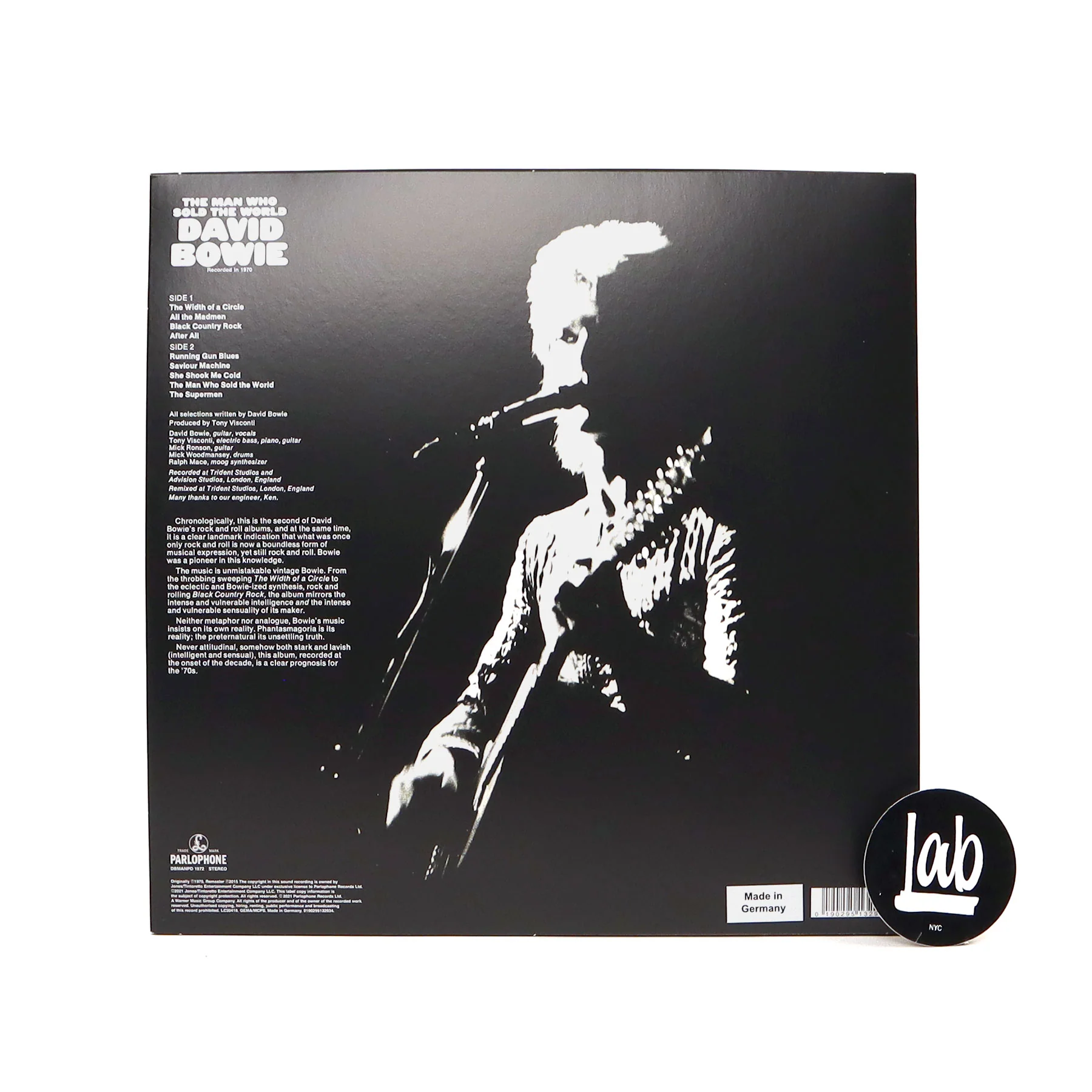 David Bowie: The Man Who Sold The World (Pic Disc) Vinyl LP - Image 3