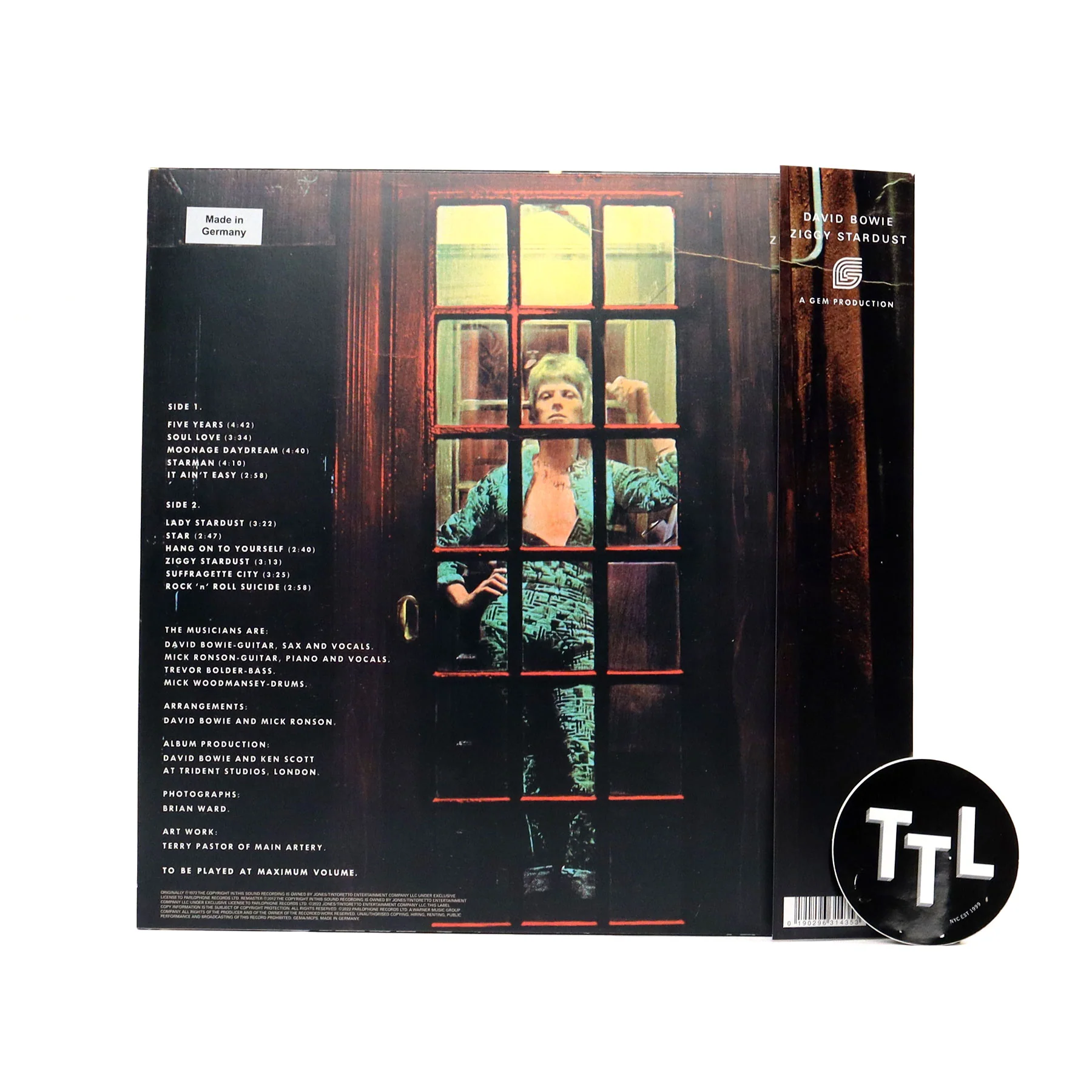 David Bowie: The Rise And Fall Of Ziggy Stardust And The Spiders From Mars (180g, Half-Speed Master) Vinyl LP - Image 3