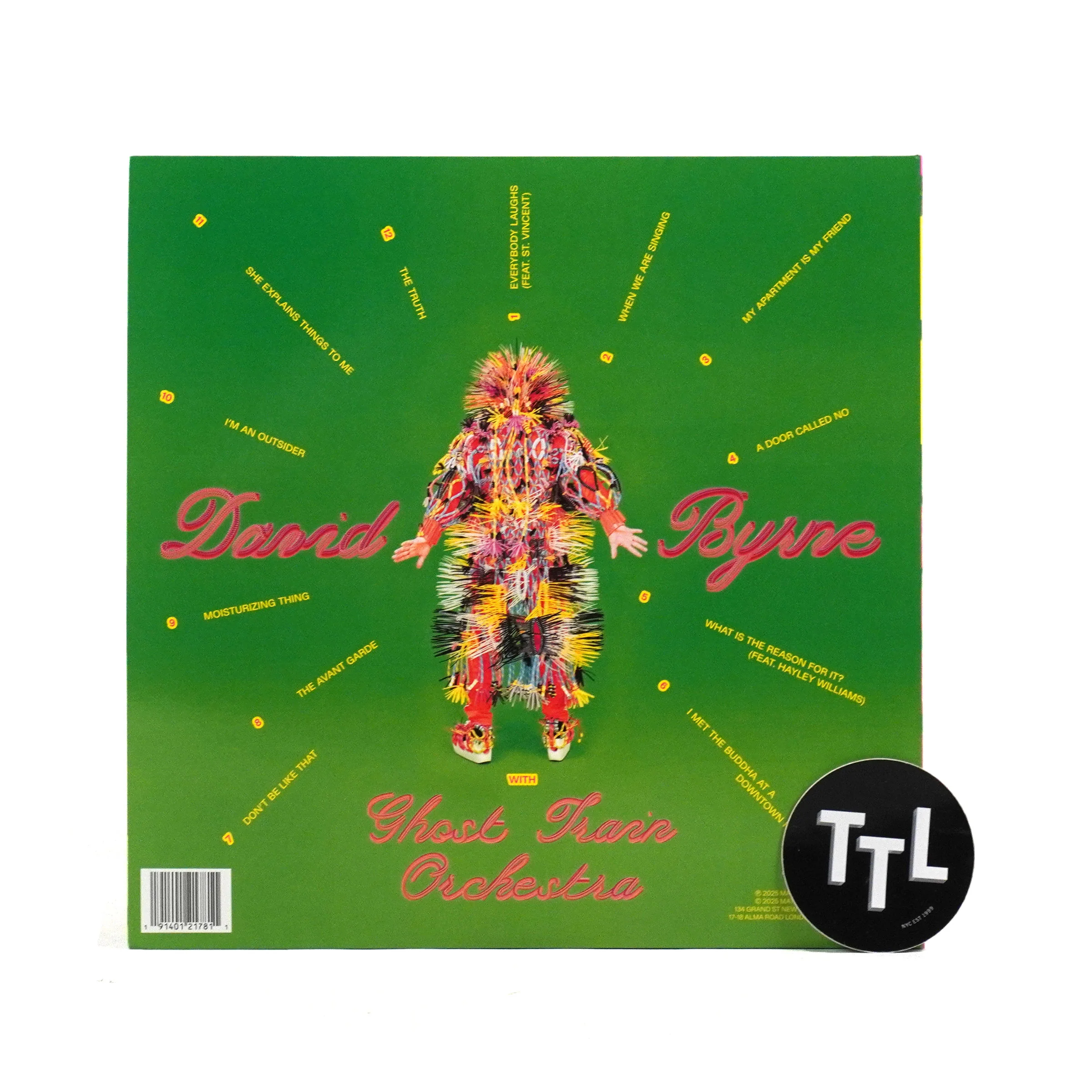 David Byrne: Who Is The Sky? (Indie Exclusive Colored Vinyl) Vinyl LP - Image 4