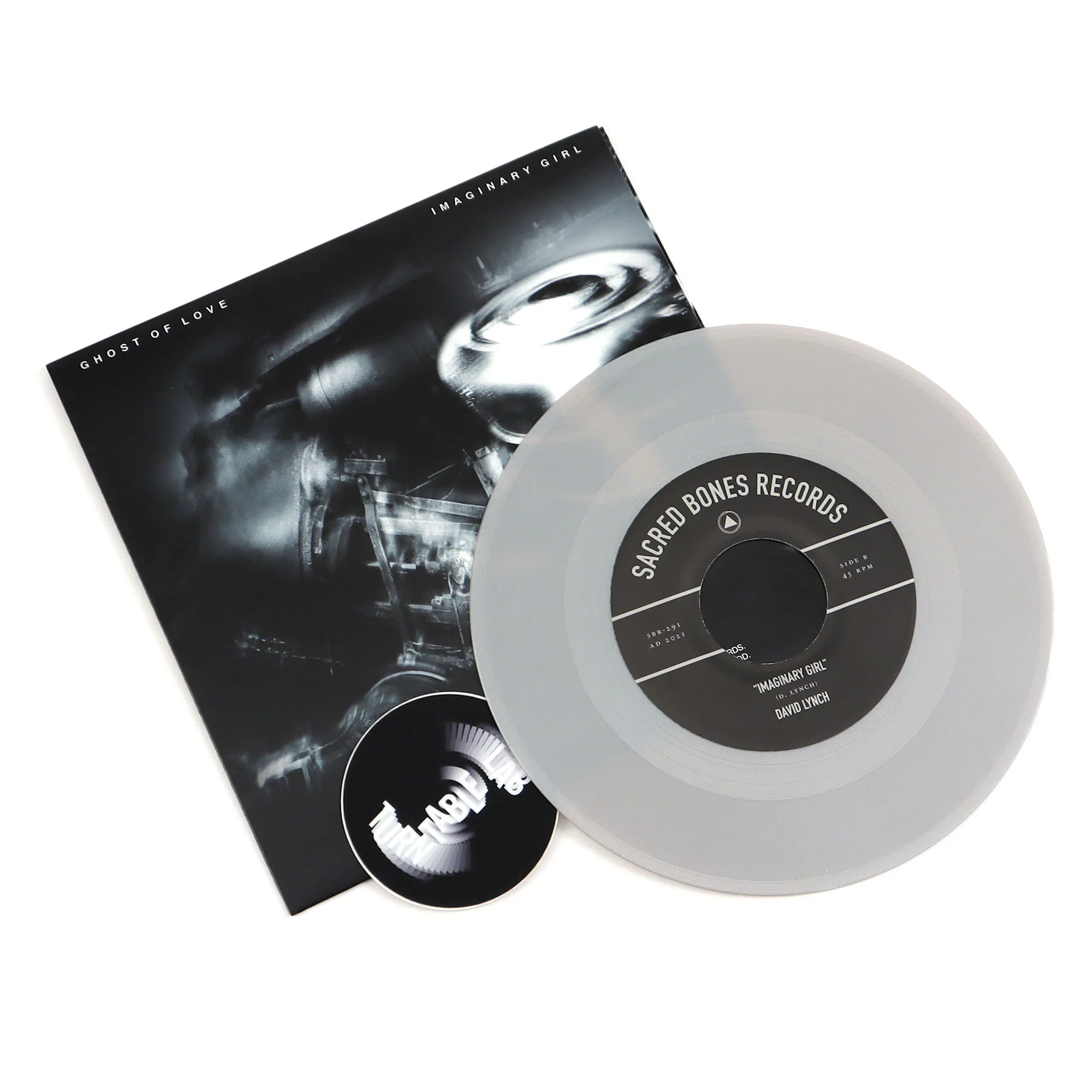 David Lynch: Ghost Of Love / Imaginary Girl (Colored Vinyl) Vinyl 7" - Image 2