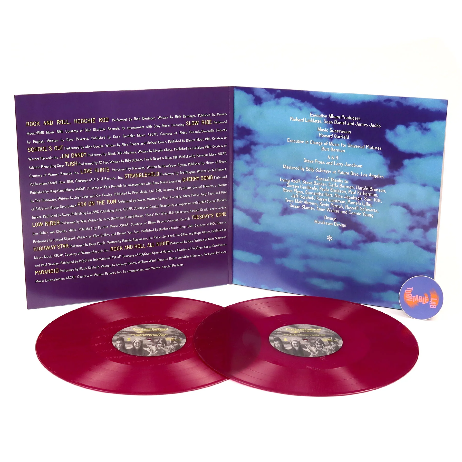 Dazed And Confused: Dazed And Confused Soundtrack (Indie Exclusive Colored Vinyl) Vinyl 2LP - Image 2