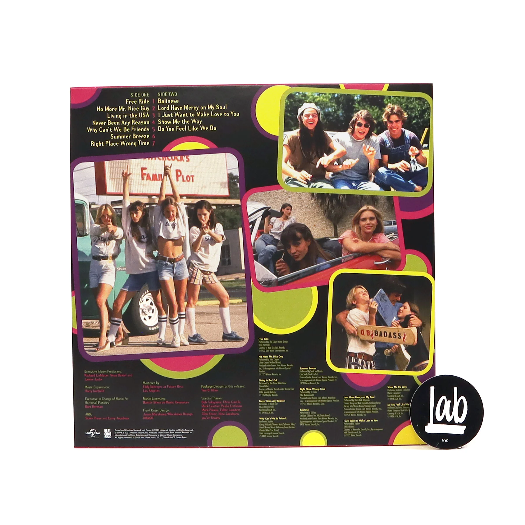 Dazed And Confused: Even More Dazed and Confused (Splatter Colored Vinyl) Vinyl LP - Image 3