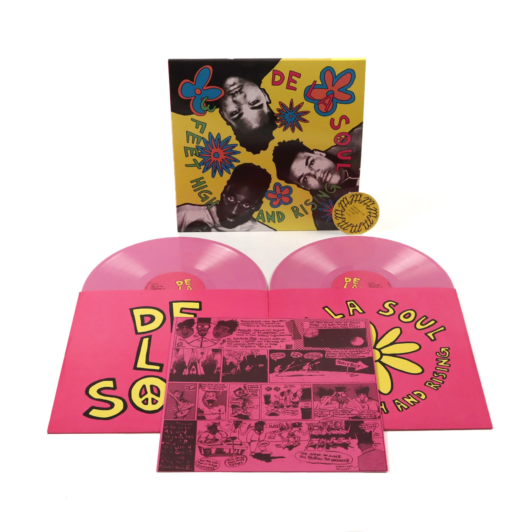 De La Soul: 3 Feet High And Rising (180g Colored Vinyl) Vinyl 2LP - Image 3
