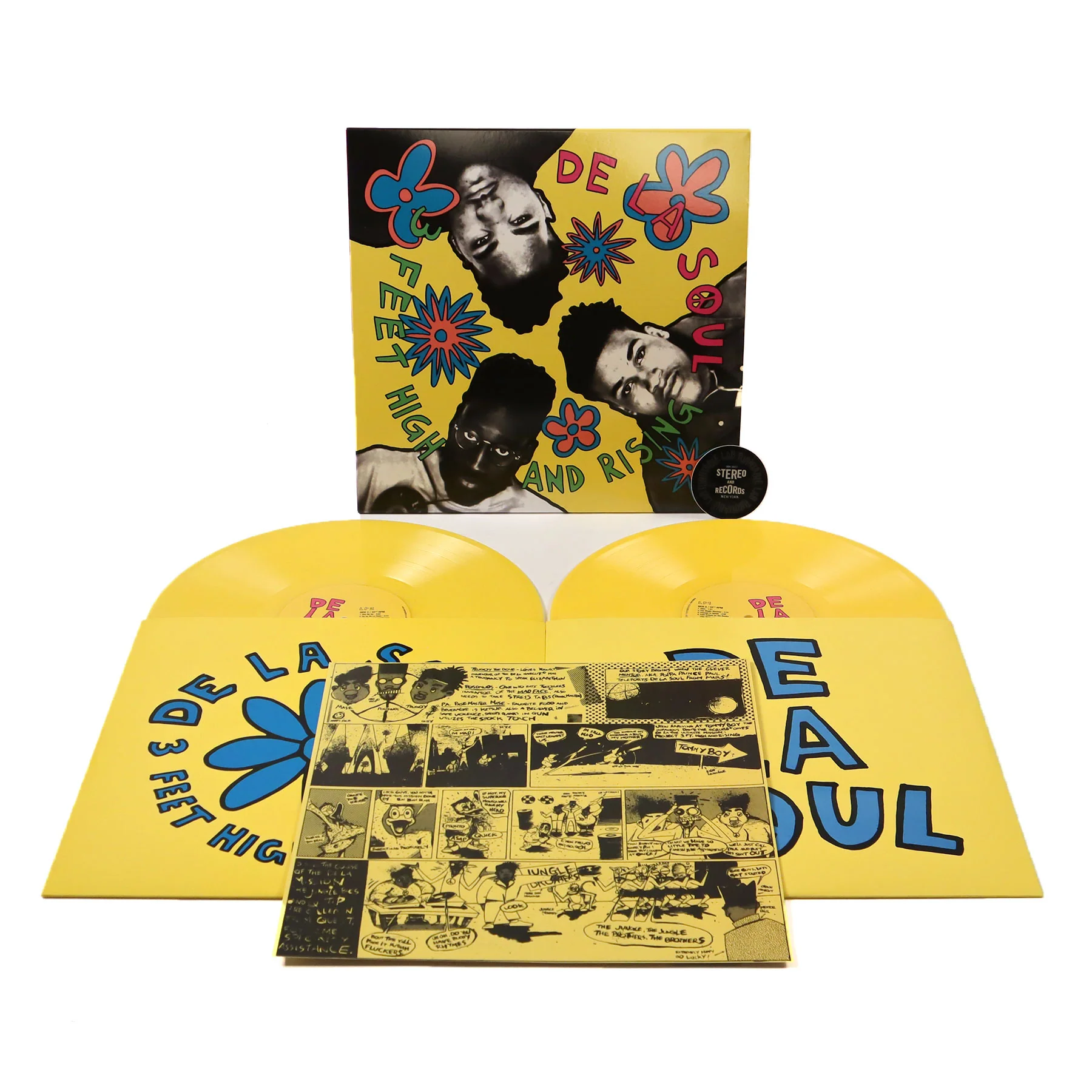 De La Soul: 3 Feet High And Rising (180g Colored Vinyl) Vinyl 2LP - Image 4