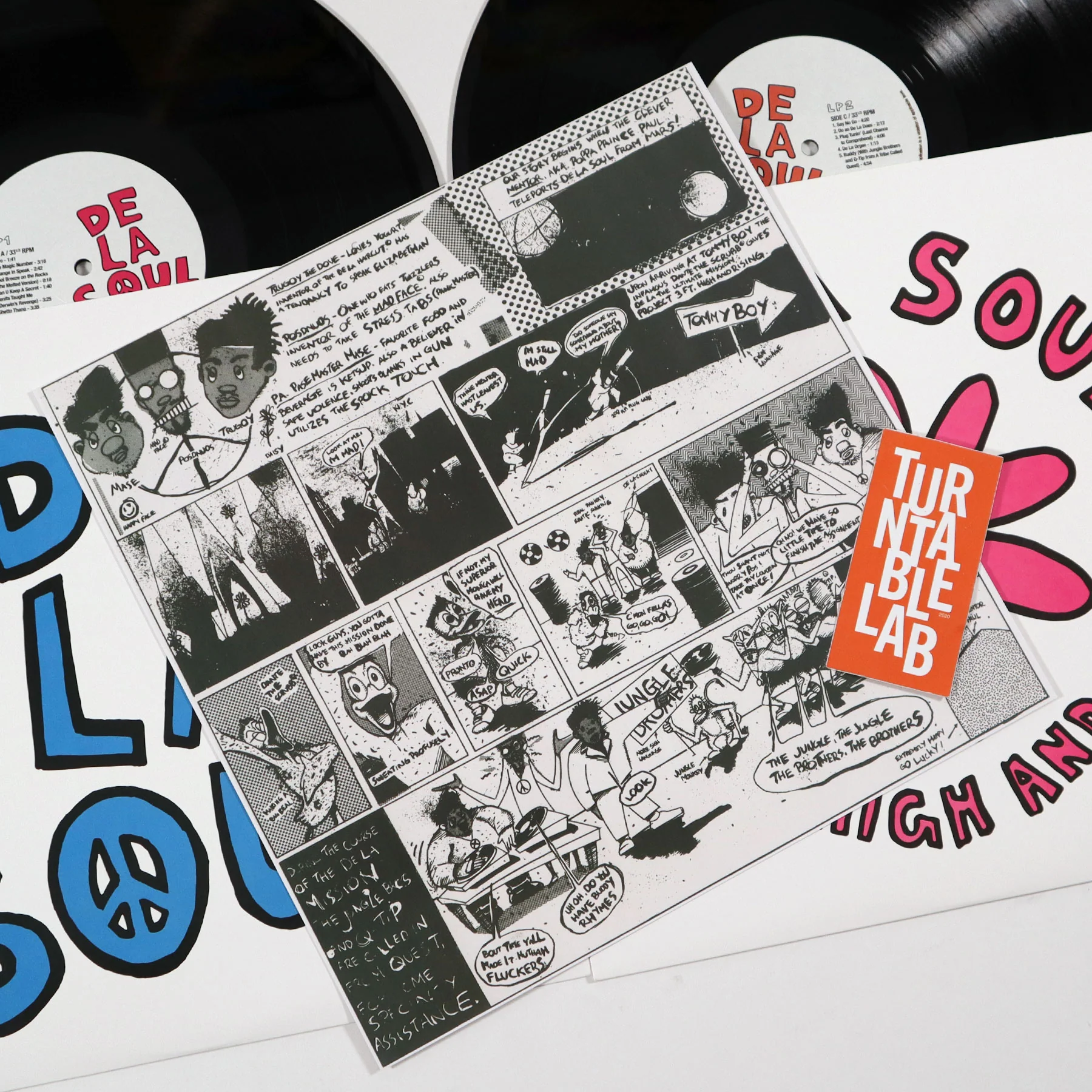 De La Soul: 3 Feet High And Rising (180g) Vinyl 2LP - Image 3