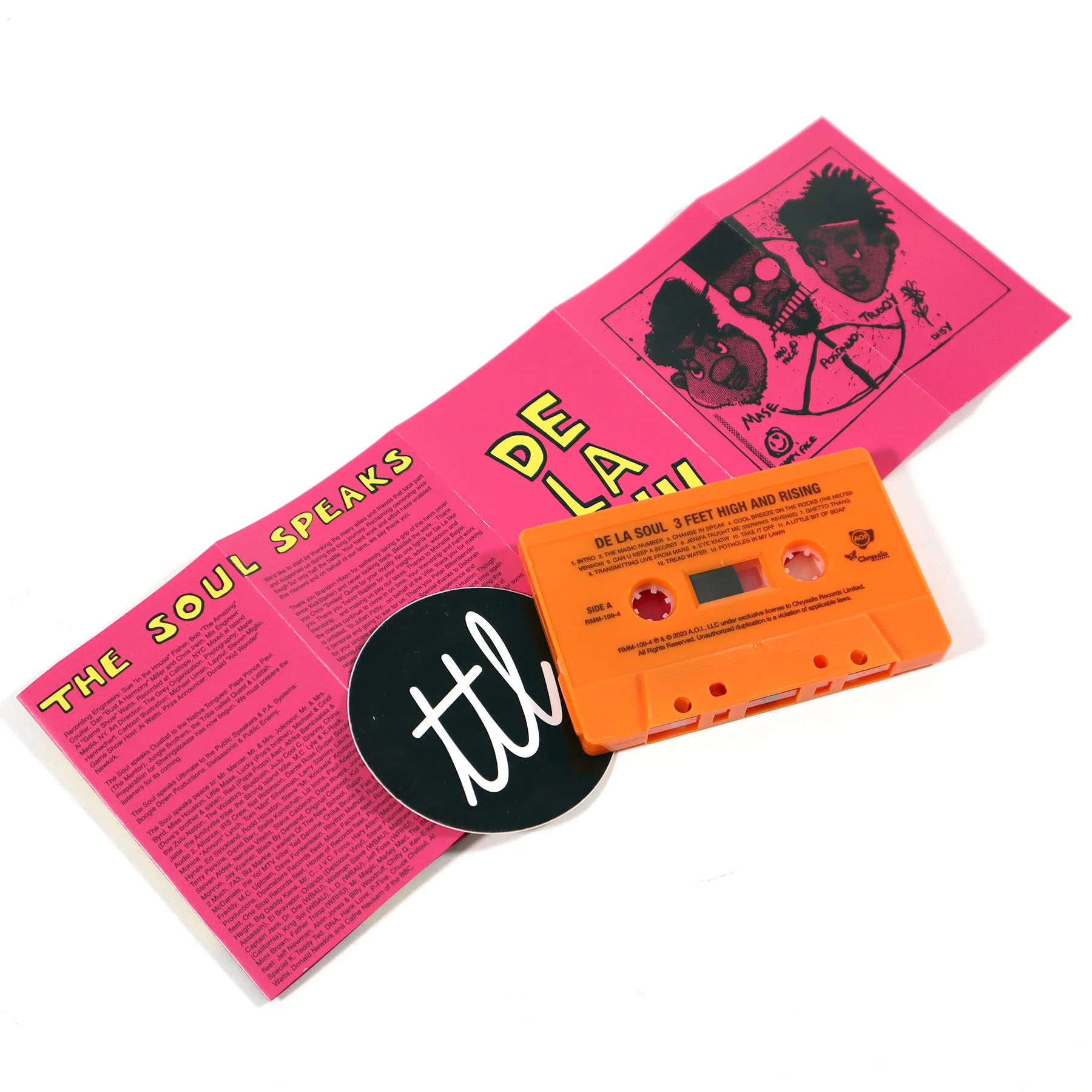 De La Soul: 3 Feet High And Rising Cassette - Image 6