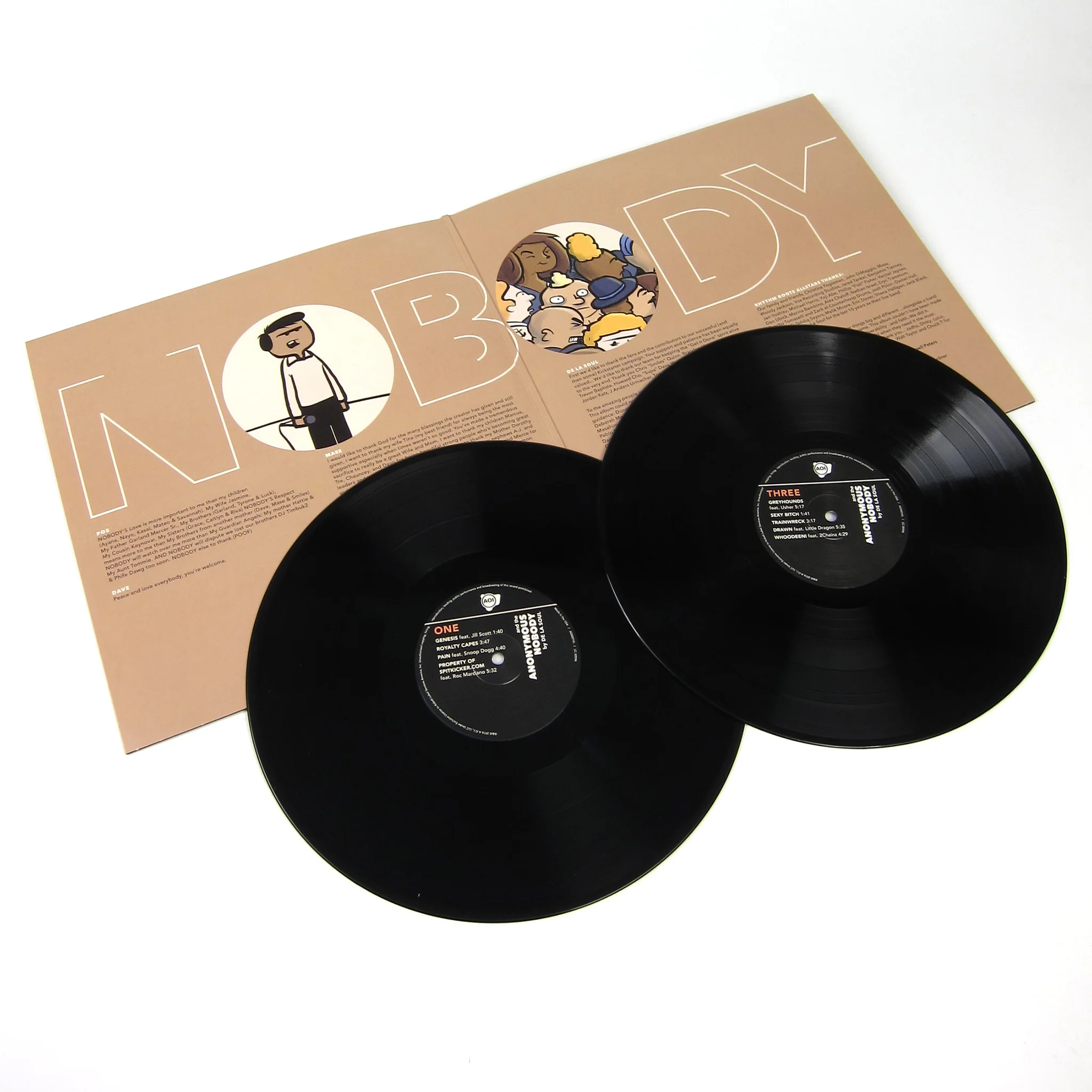 De La Soul: And The Anonymous Nobody Vinyl 2LP - Image 2