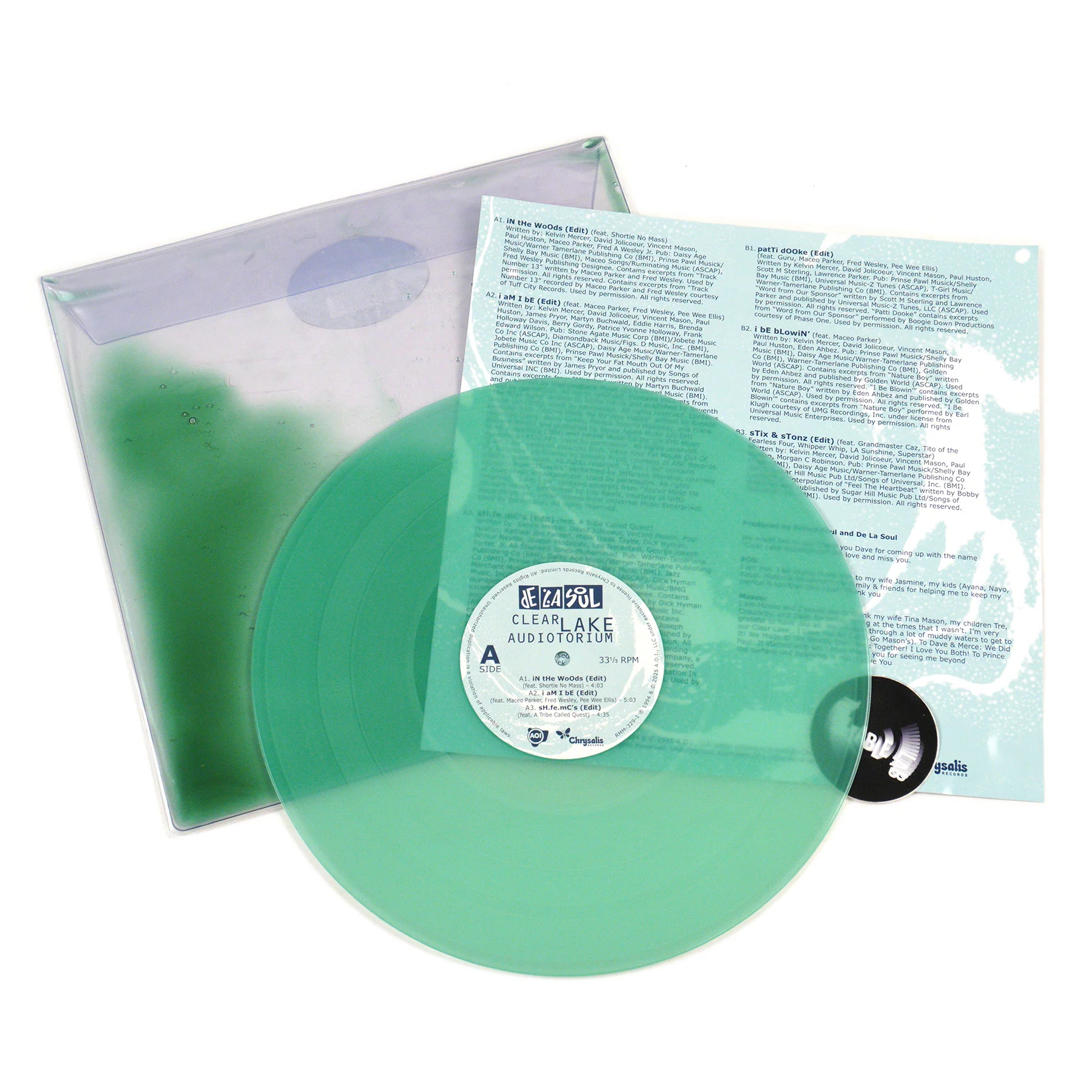 De La Soul: Clear Lake Audiotorium (Colored Vinyl) Vinyl LP - Image 3